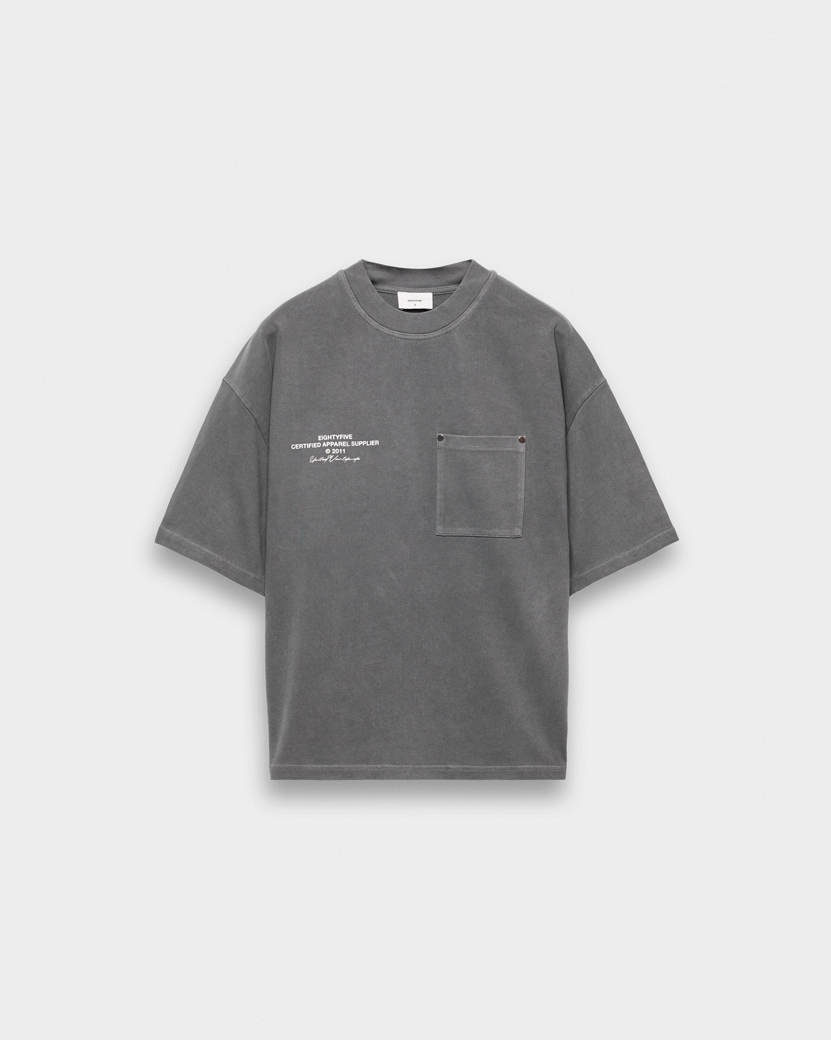 eightyfive-tops-united-cropped-t-shirt-t-shirt-stone-grey image 1