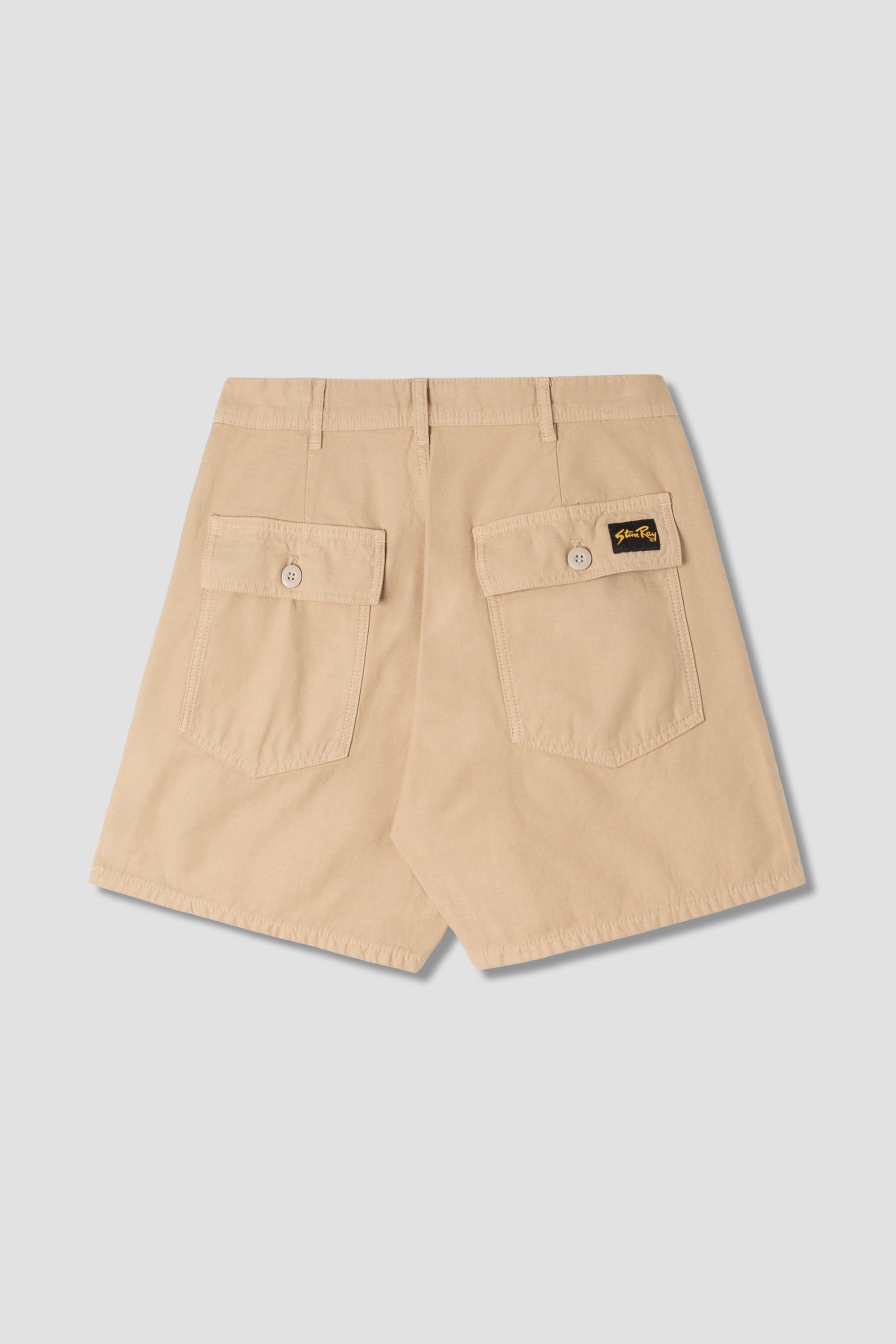 stan-ray-fat-short-shorts-khaki-sateen-baumwolle image 2