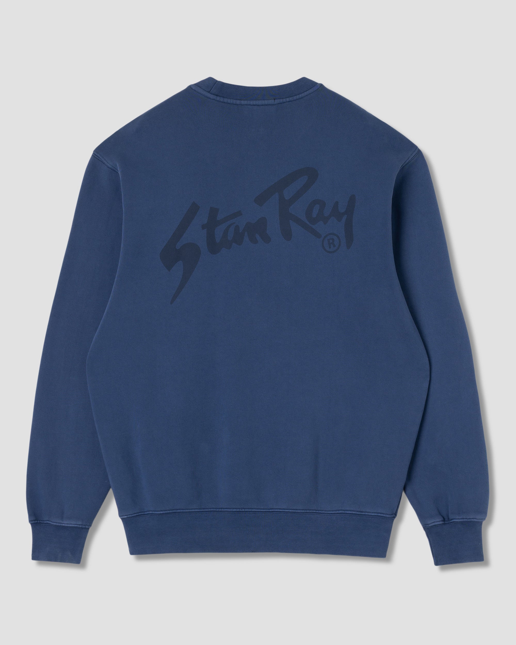 stan-ray-sweats-og-crew-sweatshirt-washed-navy-baumwolle image 3