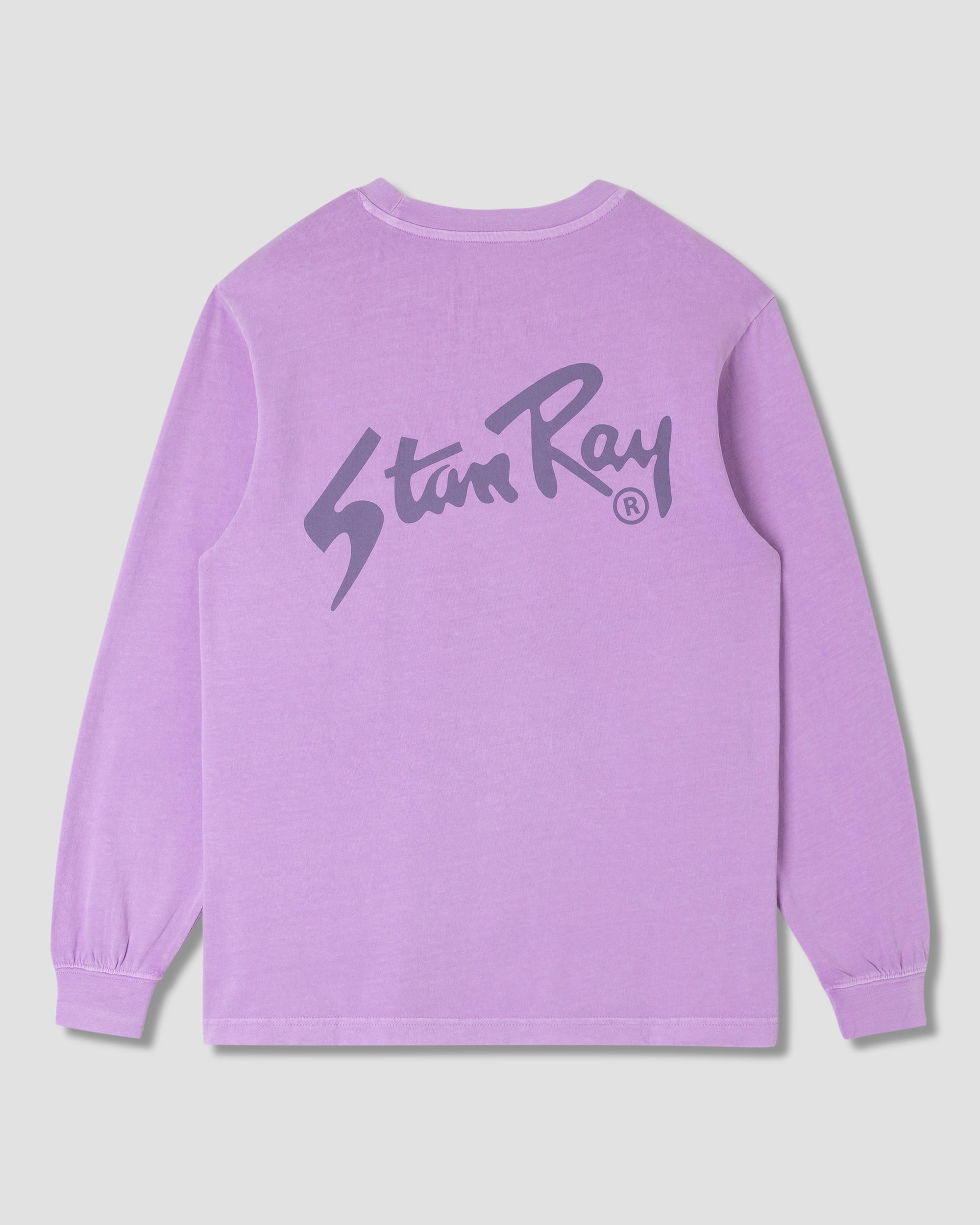 stan-ray-og-long-sleeve-tee-longsleeve-washed-lavender-baumwolle image 2