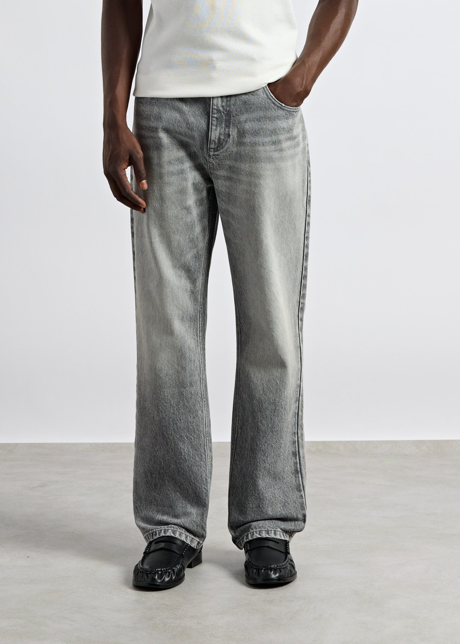 burocs-john-straight-jeans-ash-fade-grey-baumwolle image 5