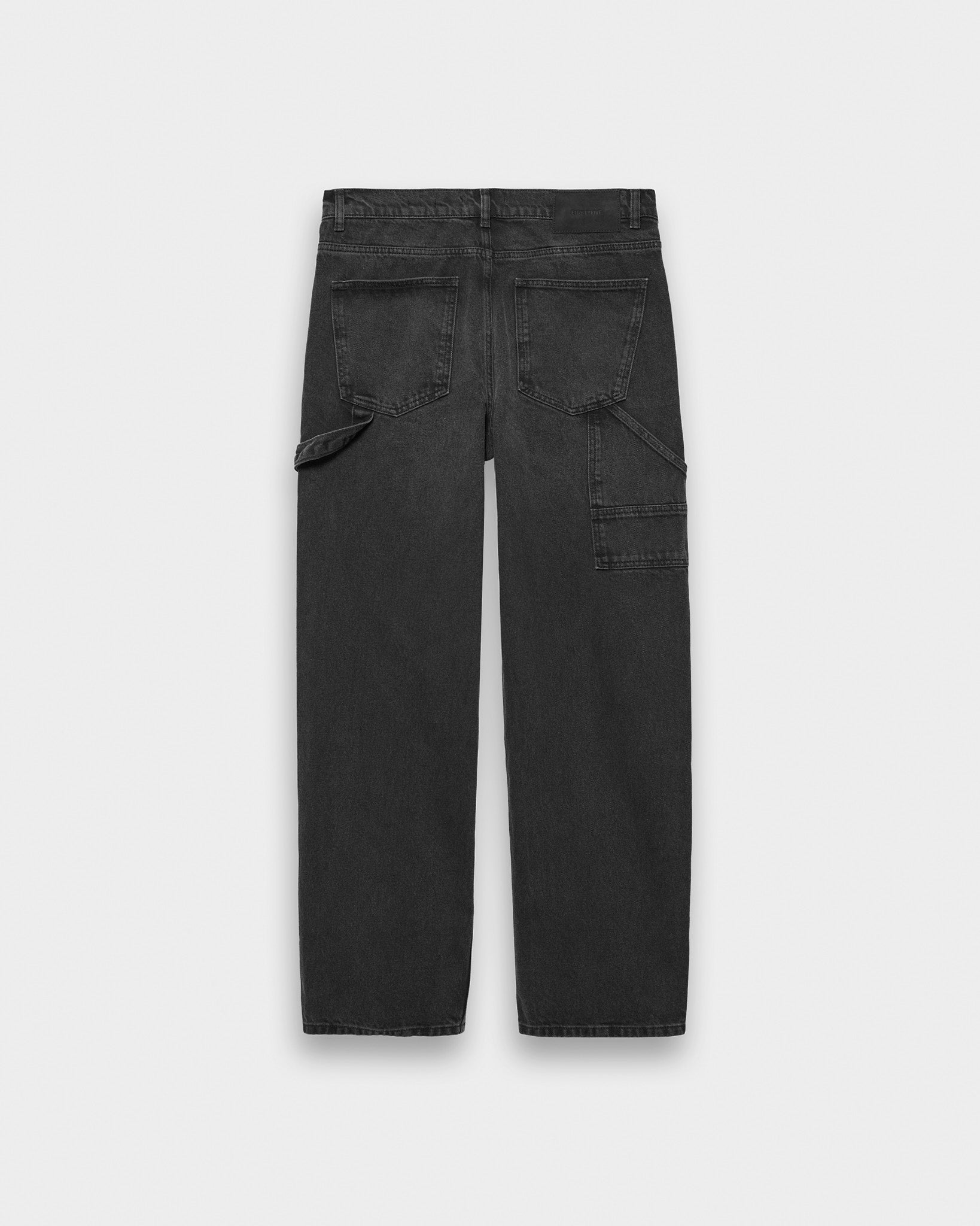 eightyfive-baggy-carpenter-denim-jeans-black-washed image 2