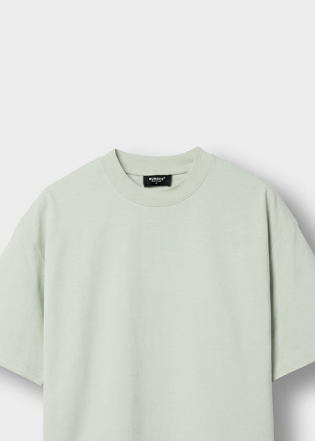 burocs-oversize-t-shirt-herren-mint-baumwolle-240gsm image 3