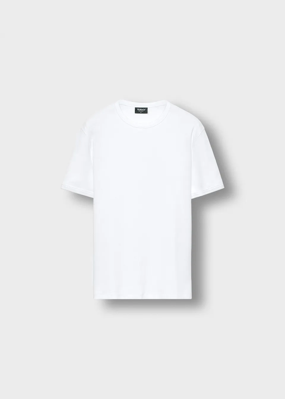 burocs-t-shirts-slim-fit-t-shirt-herren-white-baumwolle image 1