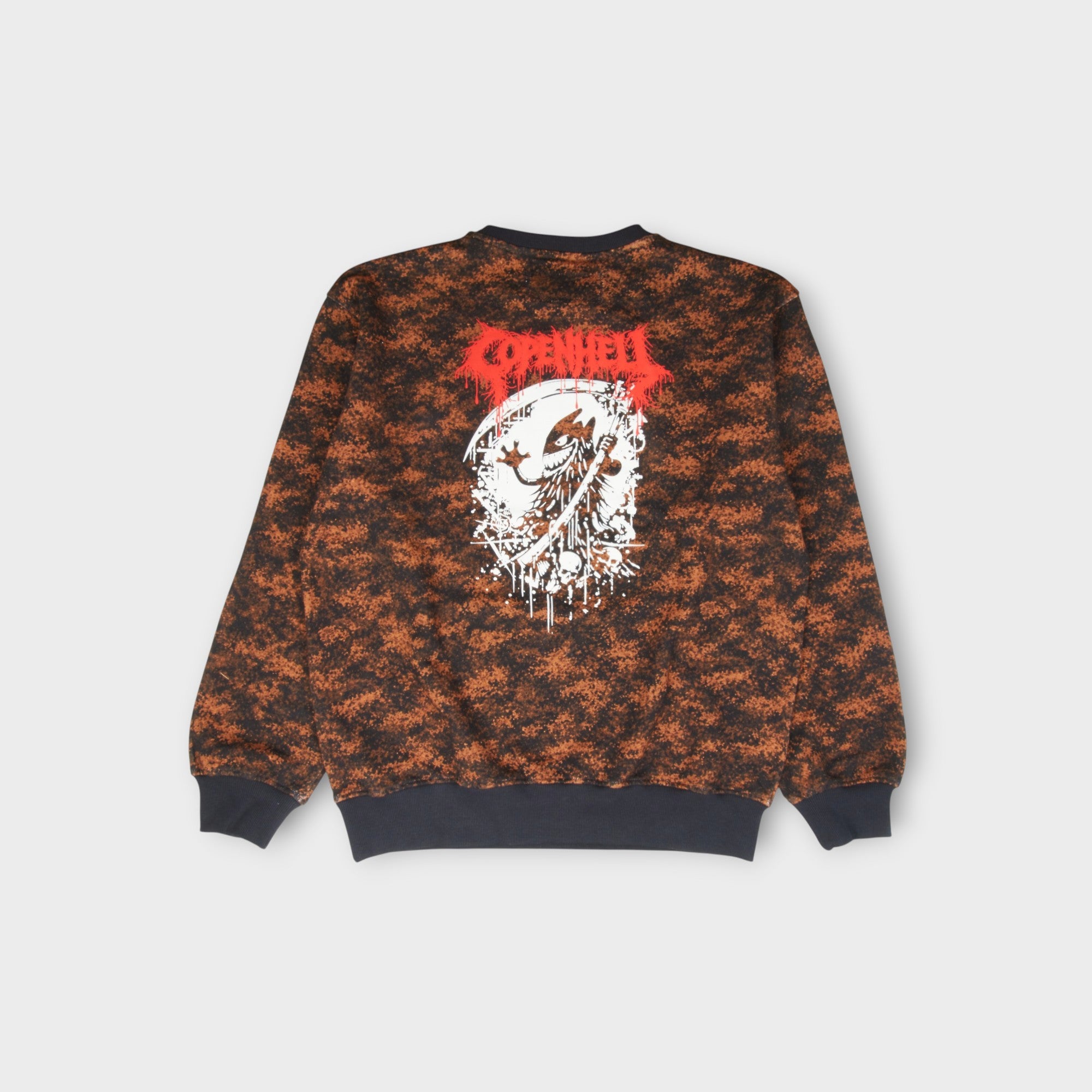 le-fix-sweatshirts-copenhell-crewneck-sweatshirt-camo image 5