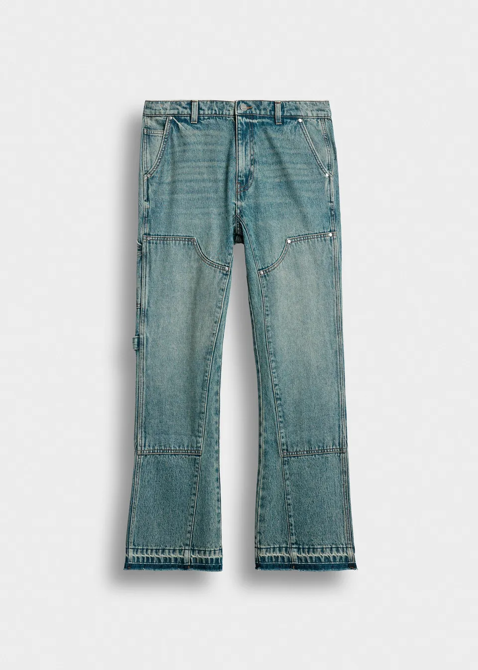 burocs-tony-flared-carpenter-jeans-azure-blue-bootcut image 1