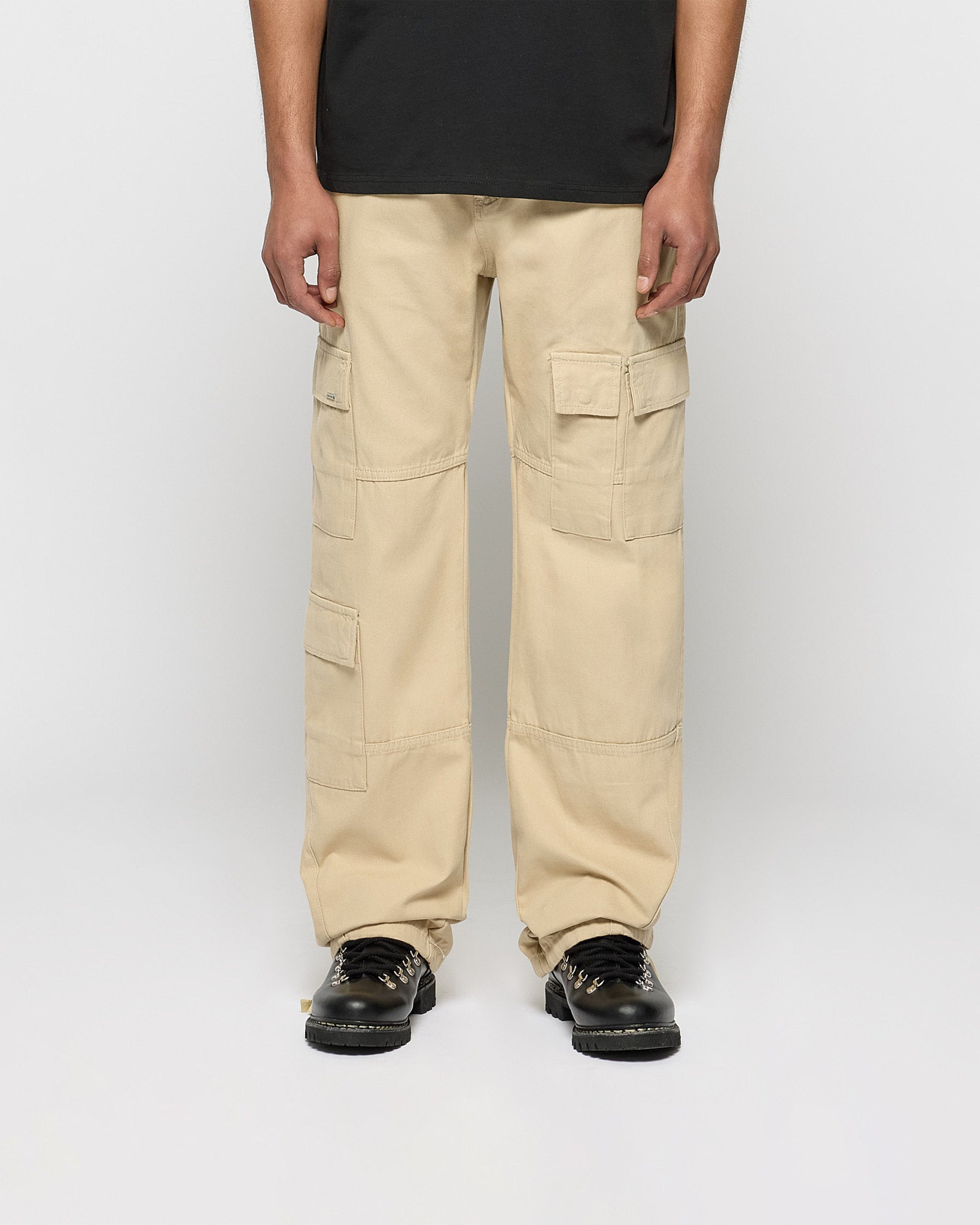eightyfive-heavy-straight-cargo-pants-beige-baumwolle image 2