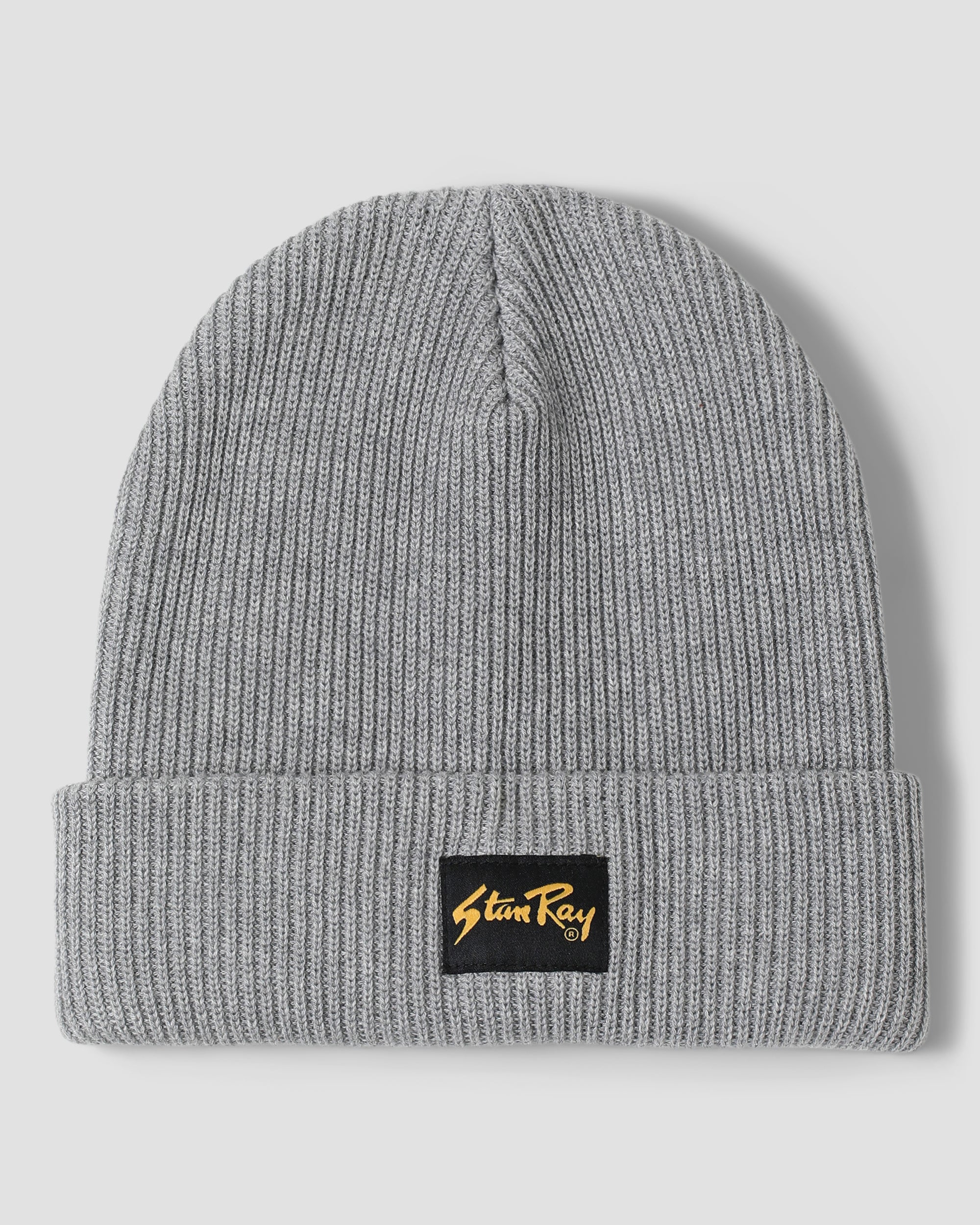 stan-ray-fold-beanie-m-tze-grey-heather-acryl image 1