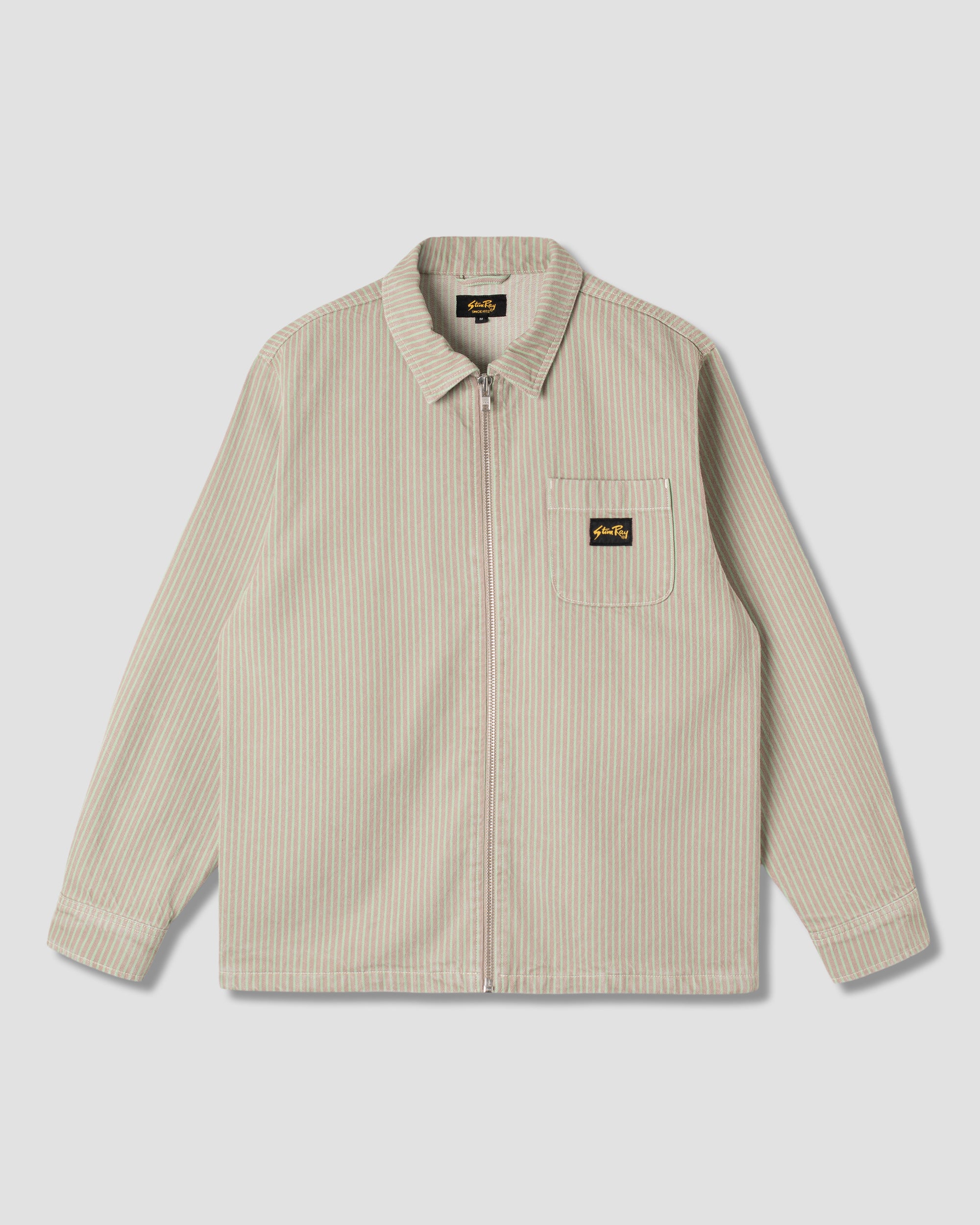 stan-ray-zip-shirt-arbeitshemd-quiet-green-hickory image 1