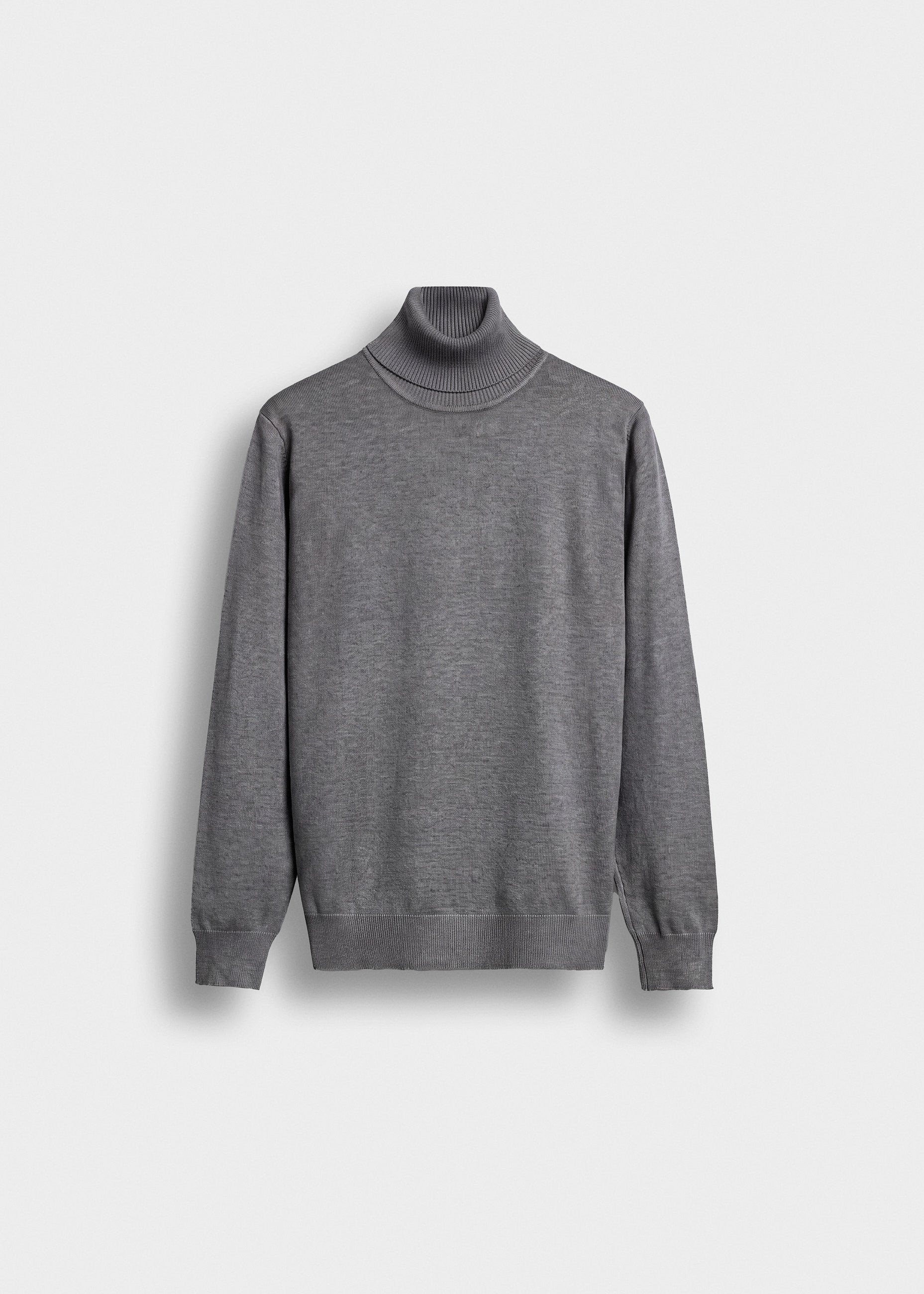 burocs-fine-knit-turtleneck-pullover-herren-grey-viskose image 1