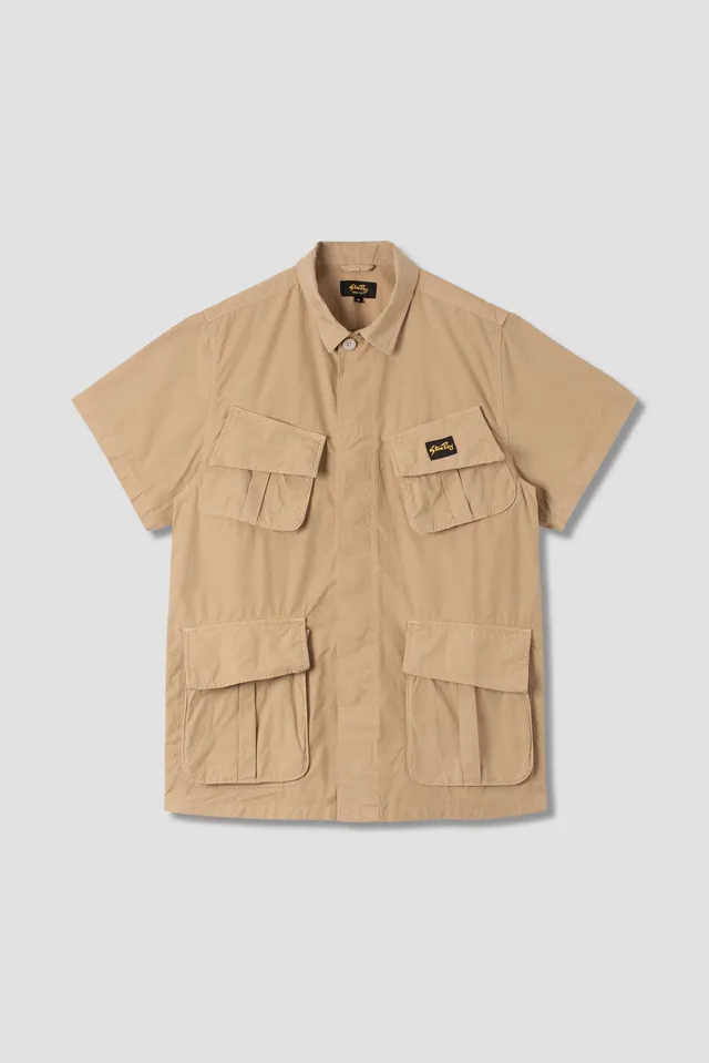 stan-ray-tropical-jacket-hemdjacke-khaki-ripstop-baumwolle image 1
