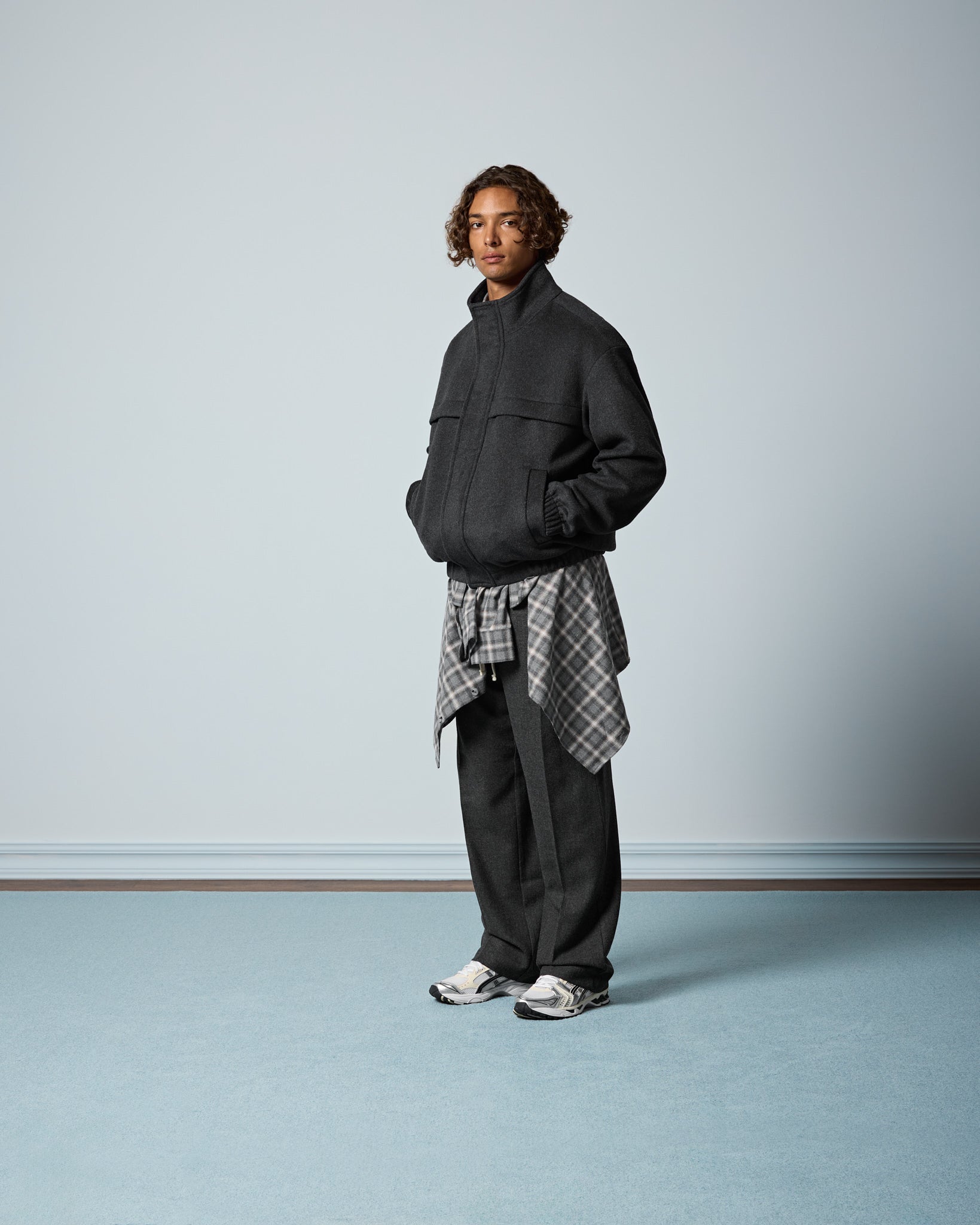 eightyfive-wool-coach-jacket-jacke-grau-wolle image 5