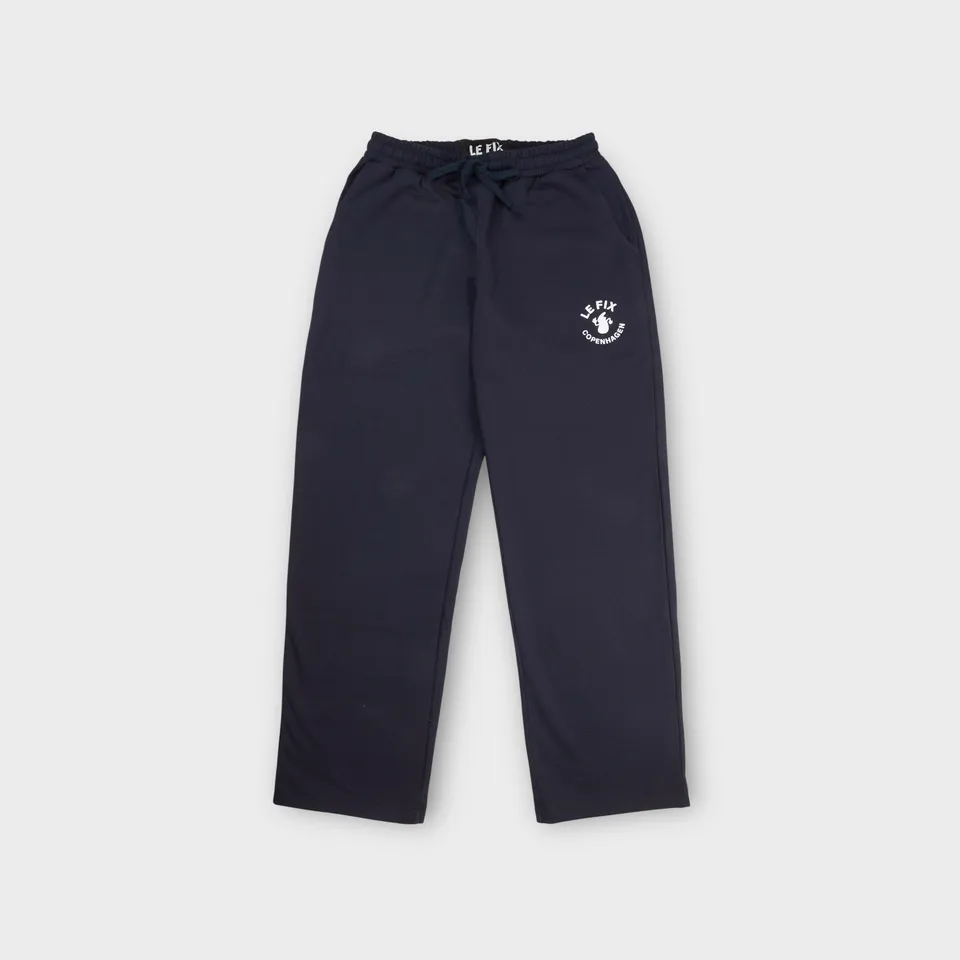 le-fix-sweatpants-navy-baggy-jogginghose-baumwolle image 1