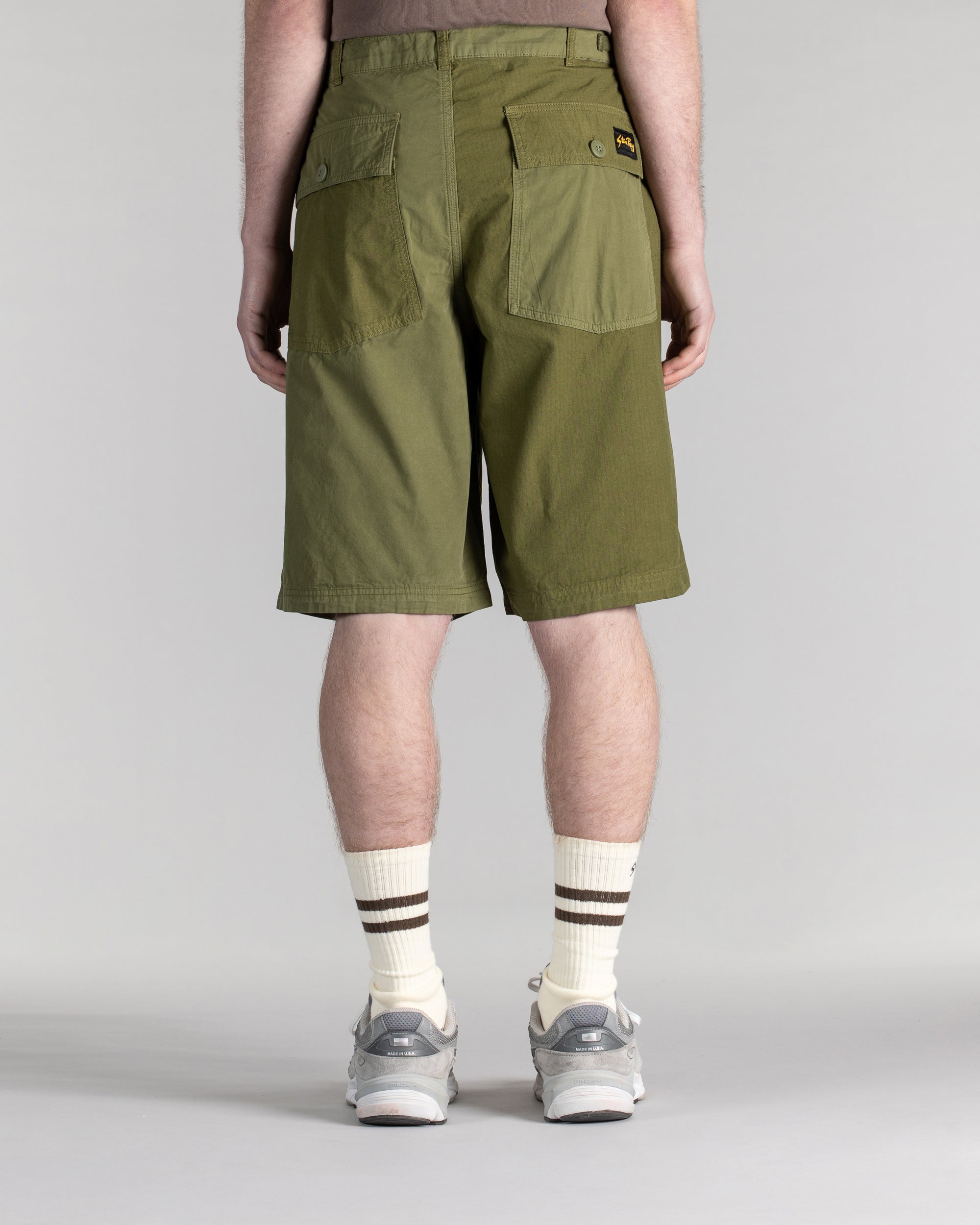 stan-ray-k-short-olive-rs-poplin-mix-shorts image 4