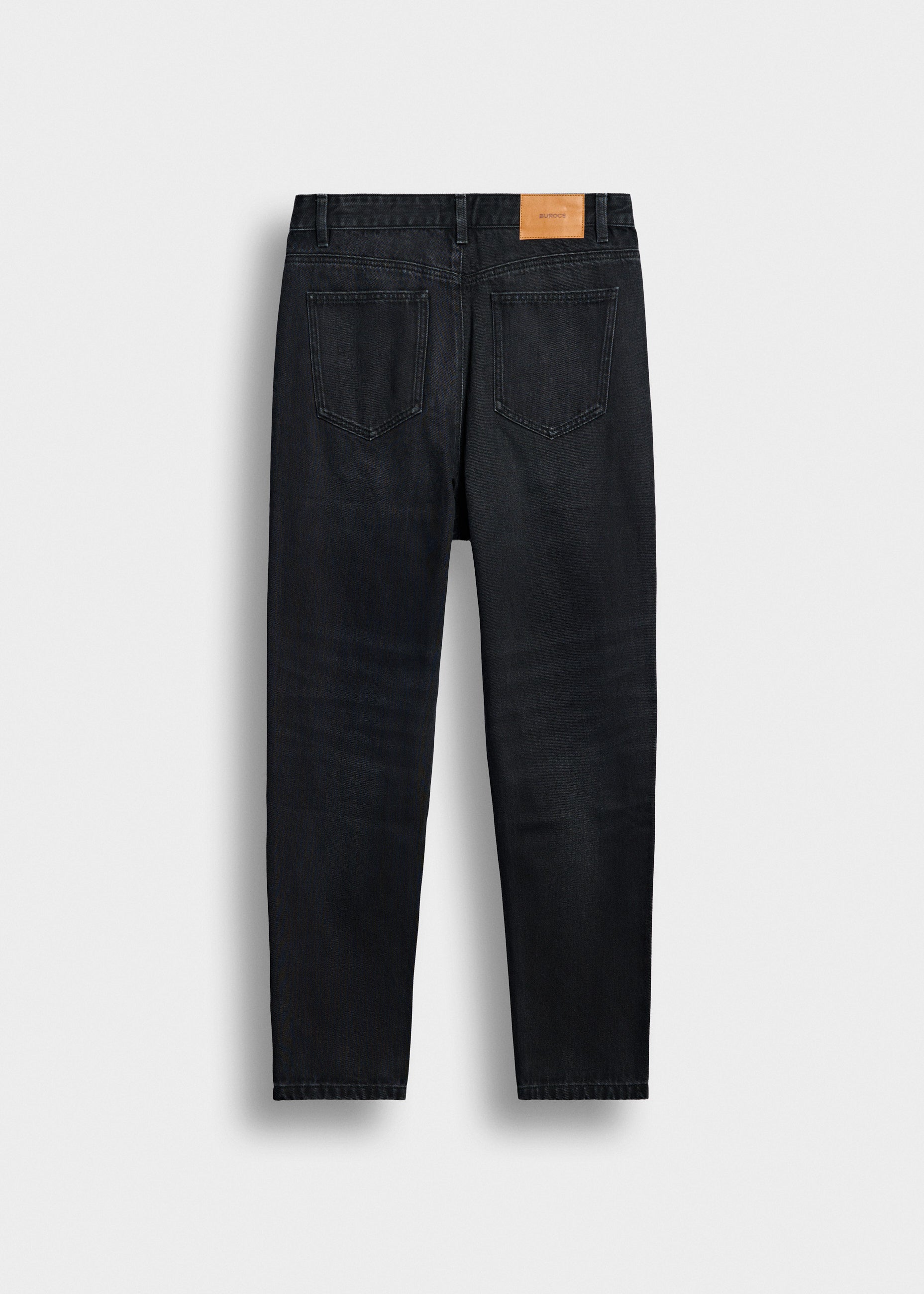 burocs-denim-matteo-tapered-jeans-black-washed-baumwolle image 2