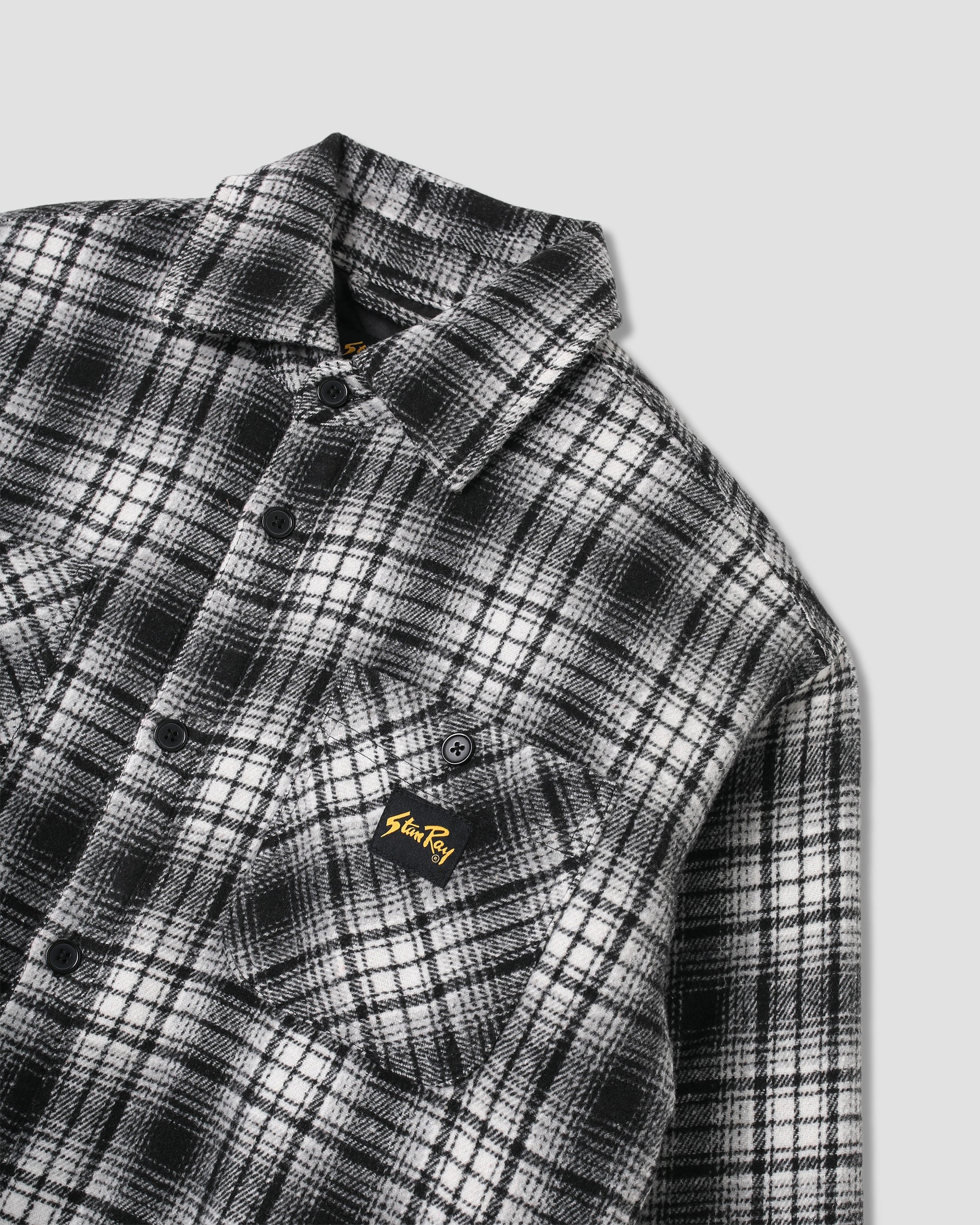 stan-ray-quilted-plaid-overshirt-jacke-blue-gesteppt image 6