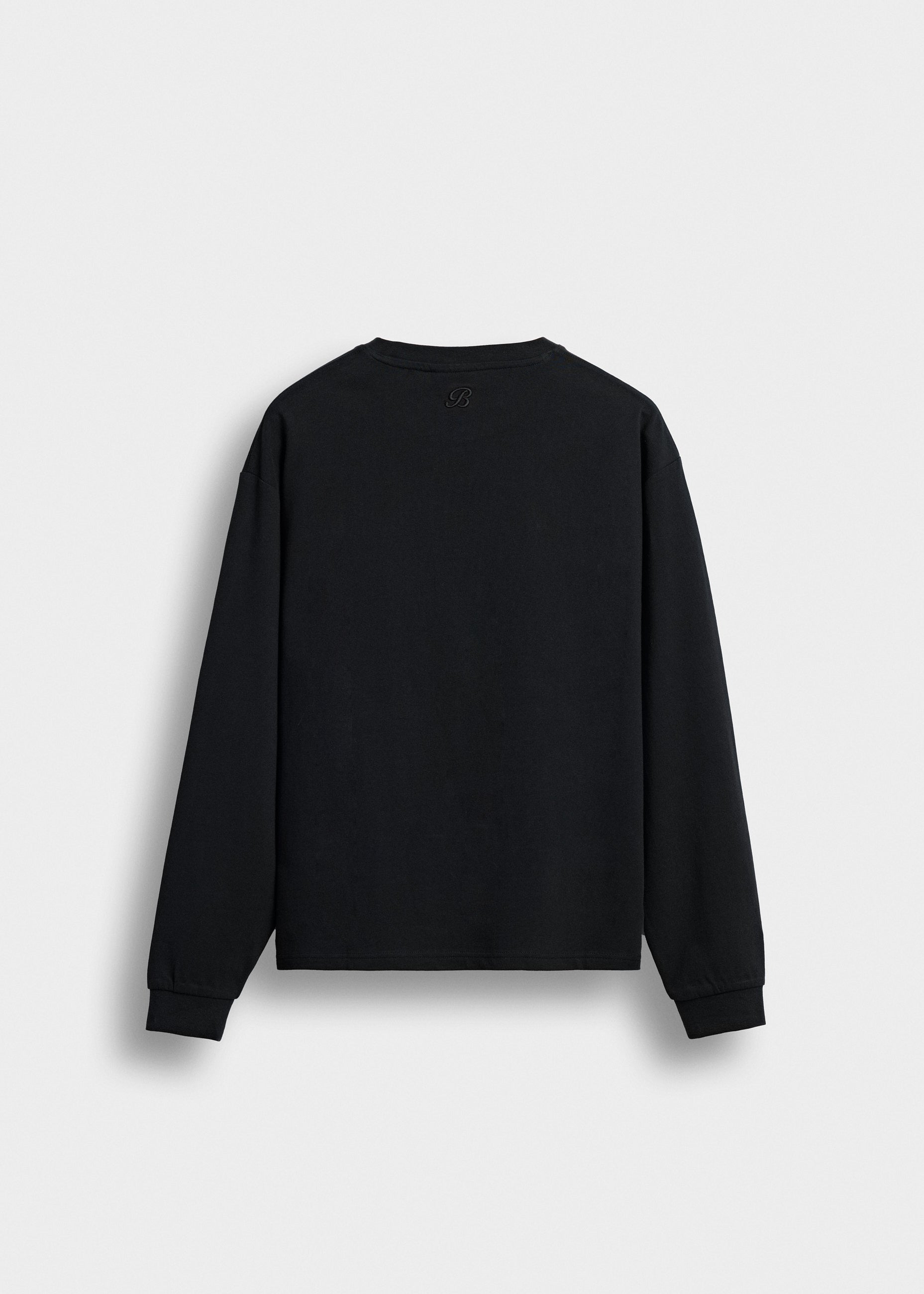 burocs-cuffed-longsleeve-langarmshirt-schwarz-baumwolle image 2
