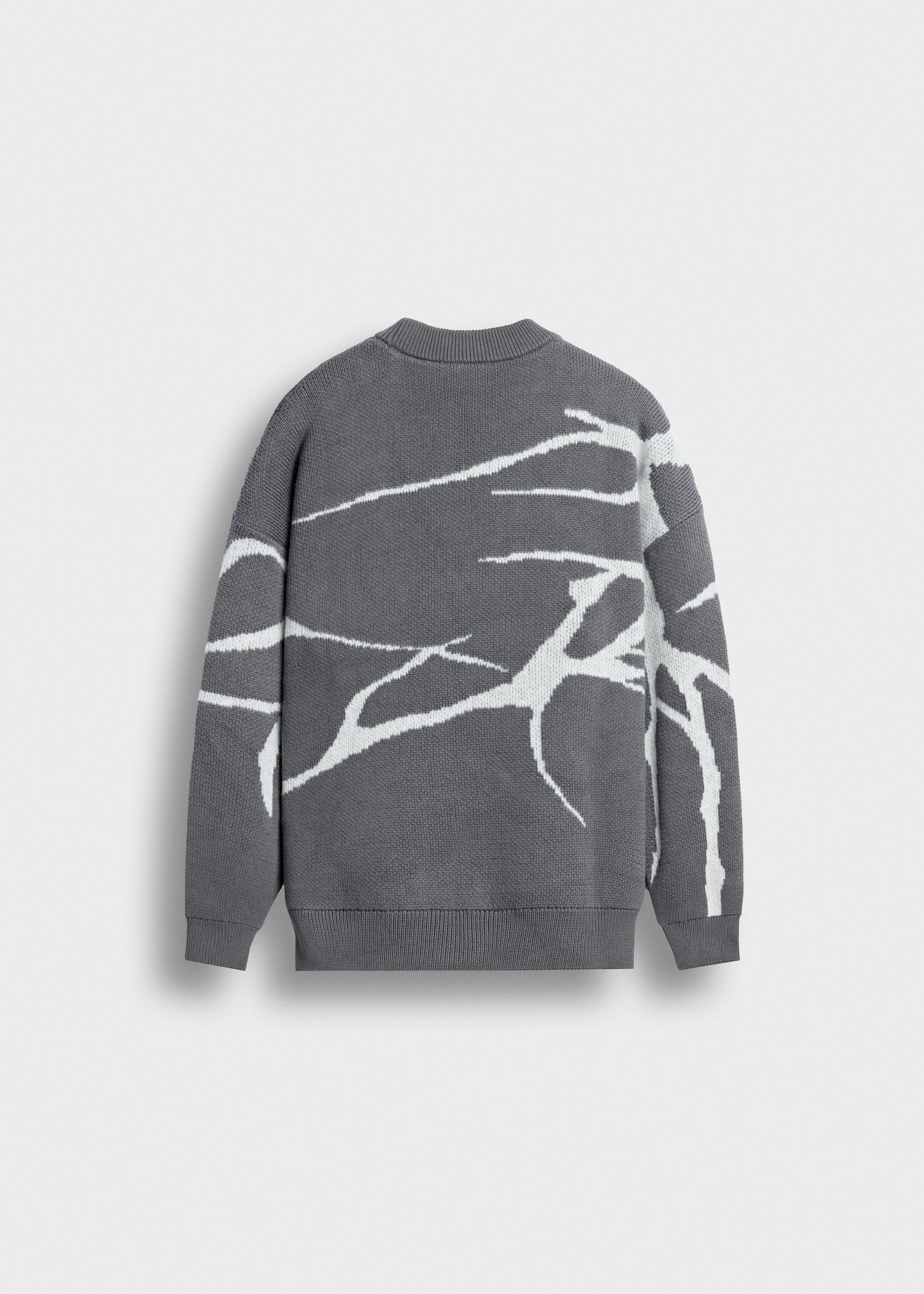 burocs-jacquard-knit-sweater-grey-oversized image 2