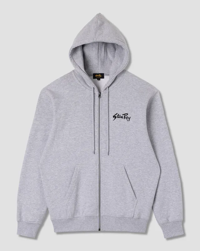 stan-ray-hoods-og-zip-hood-kapuzenjacke-grey-heather image 1