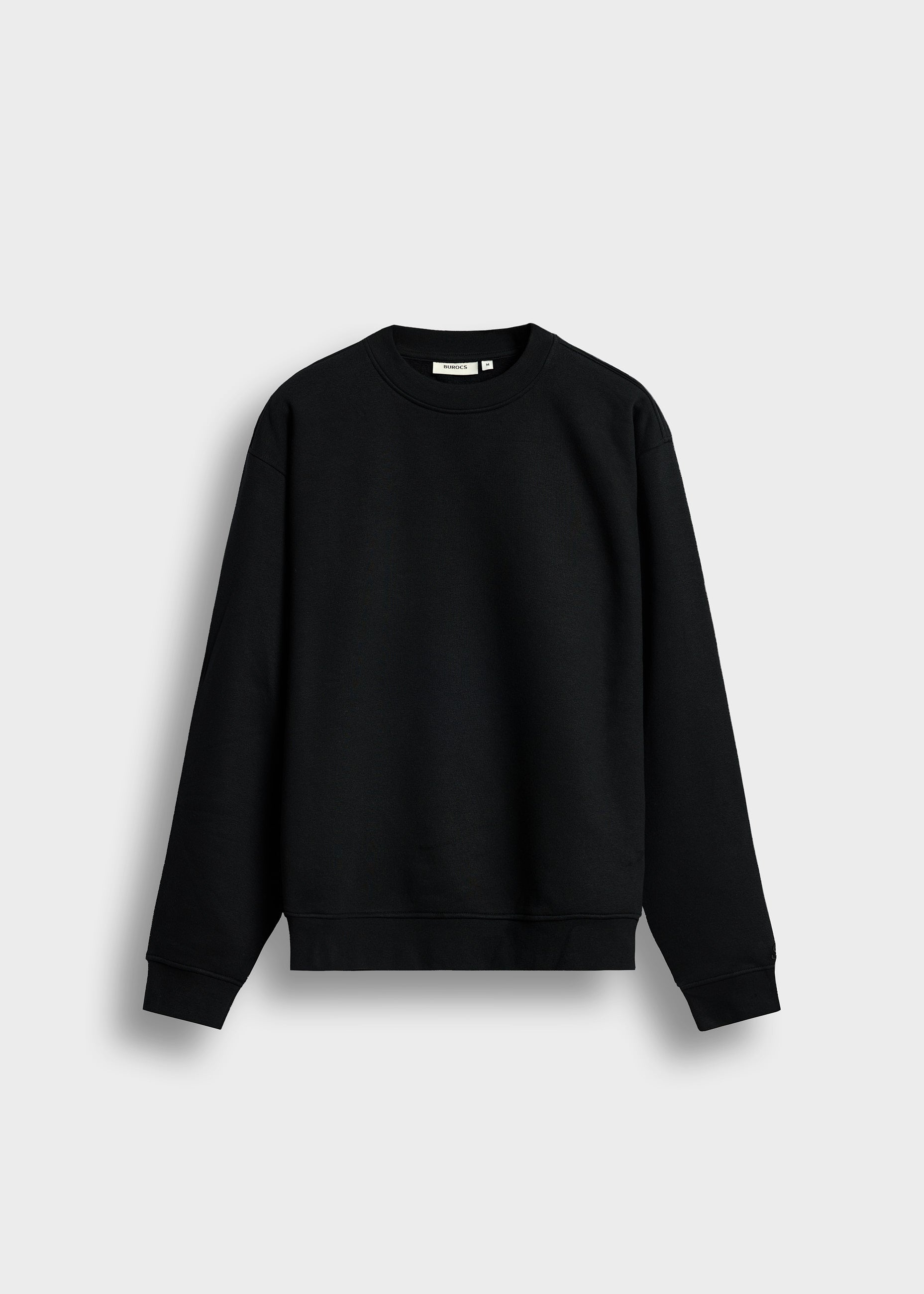burocs-basic-crewneck-sweater-black-rundhals image 6