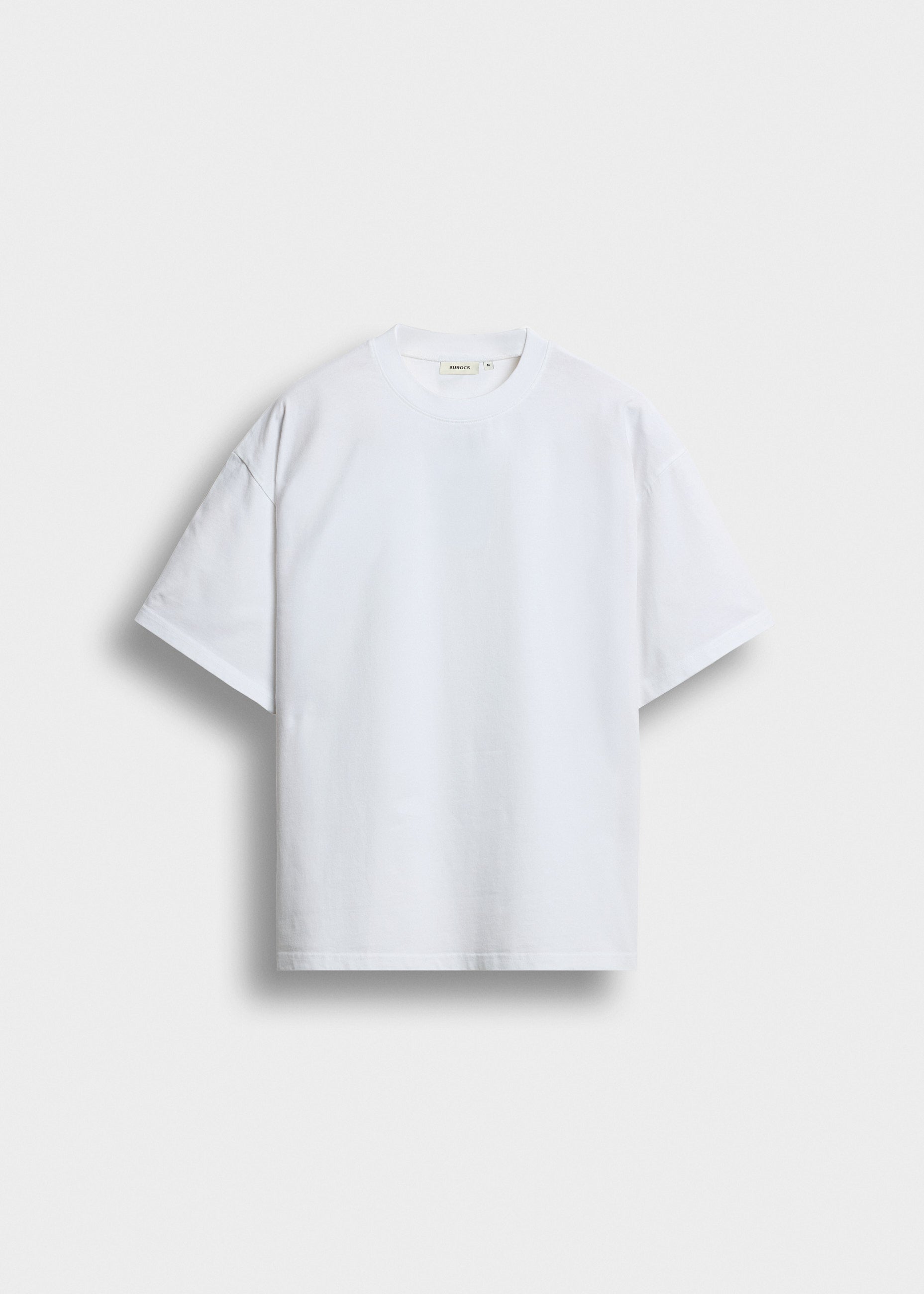 burocs-oversized-basic-t-shirt-weiss-100-baumwolle image 1
