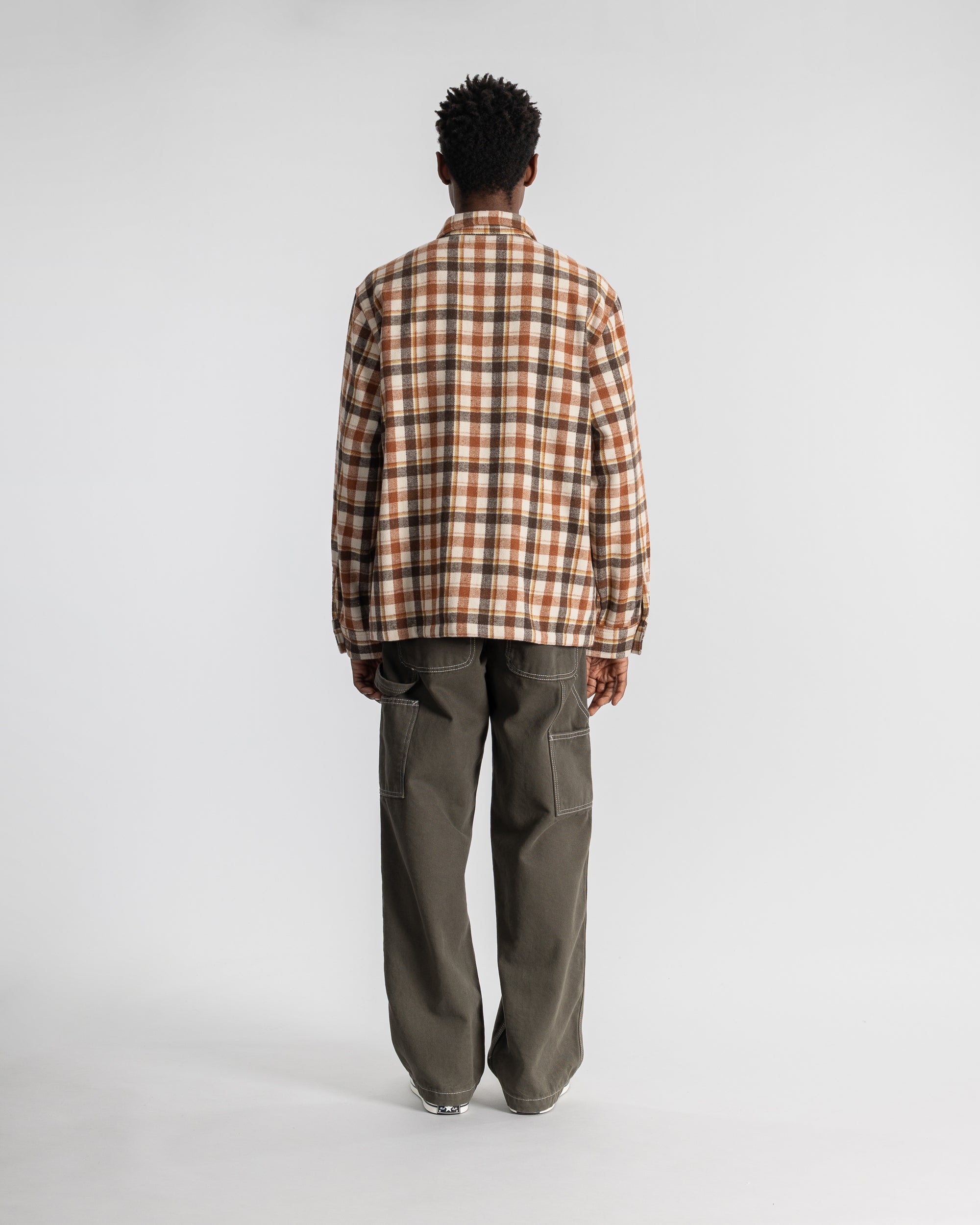 stan-ray-zip-shirt-hemd-tan-plaid-kariert image 7