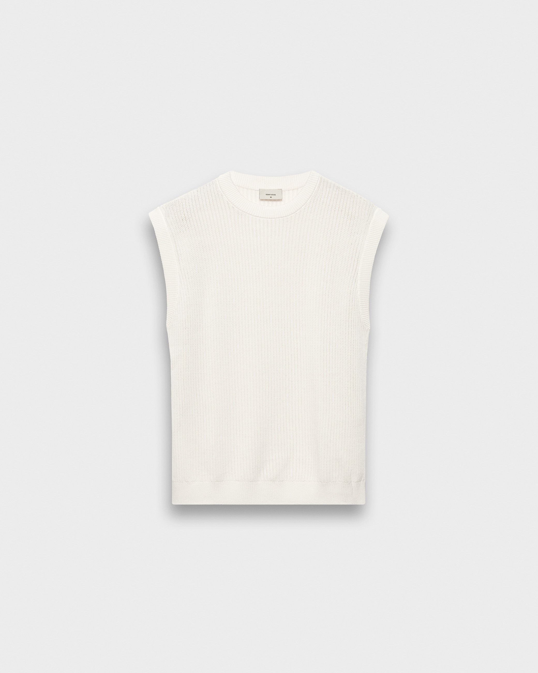 eightyfive-tops-knit-tanktop-tank-top-off-white-baumwolle image 1