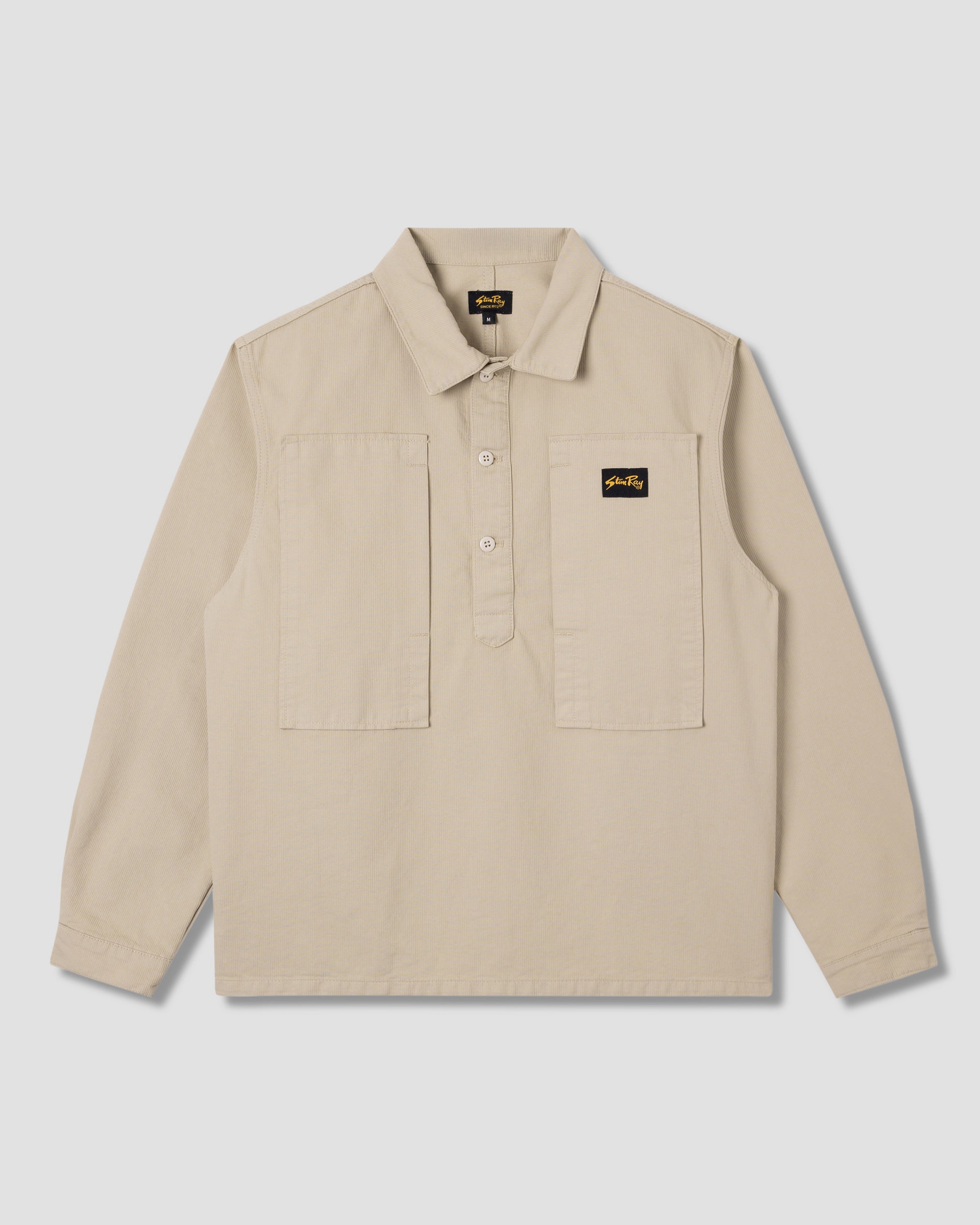 stan-ray-painters-pop-over-shirt-eucalyptus-bedford-cord-hemd image 1