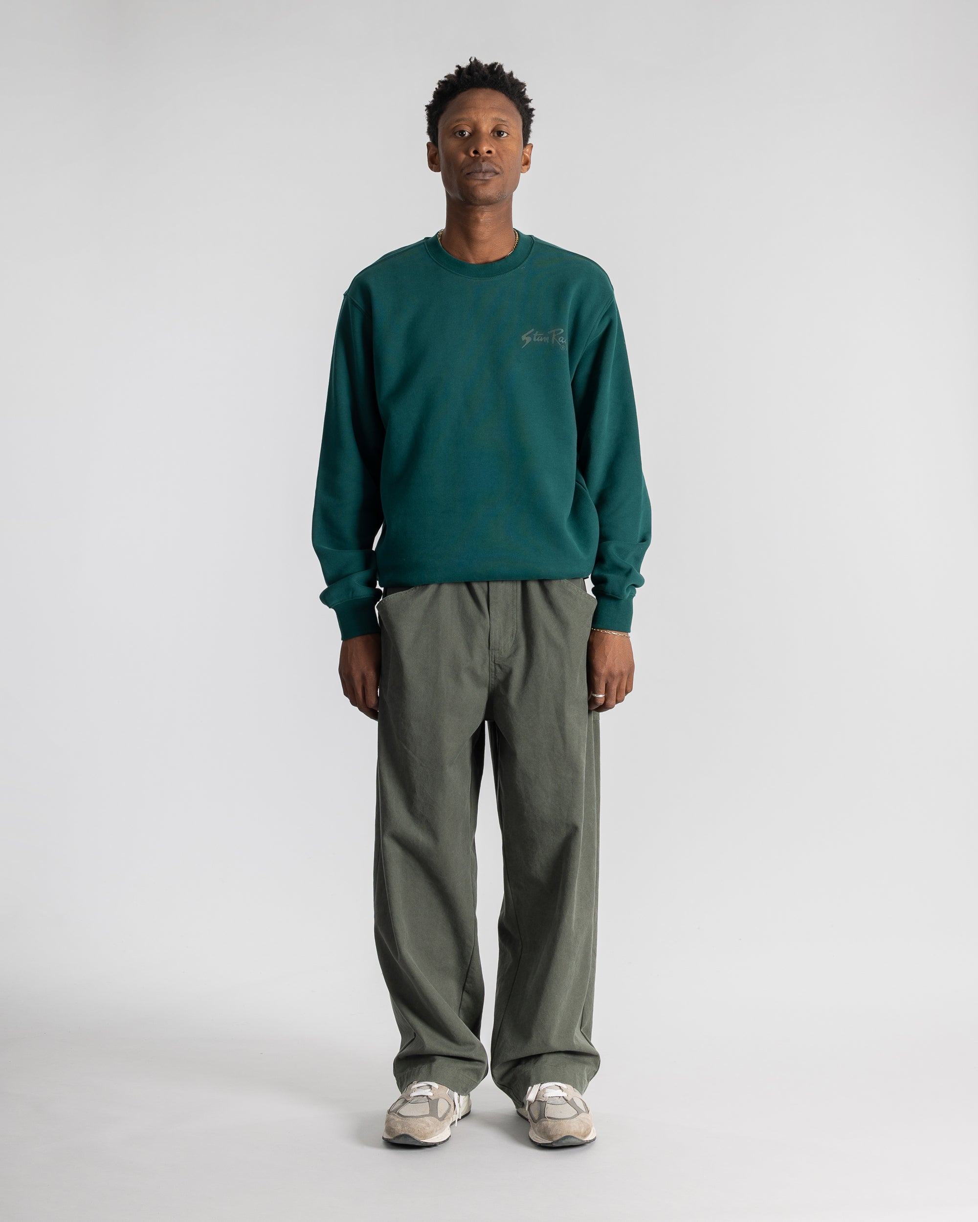 stan-ray-stan-og-crew-botanical-sweatshirt-gr-n image 2