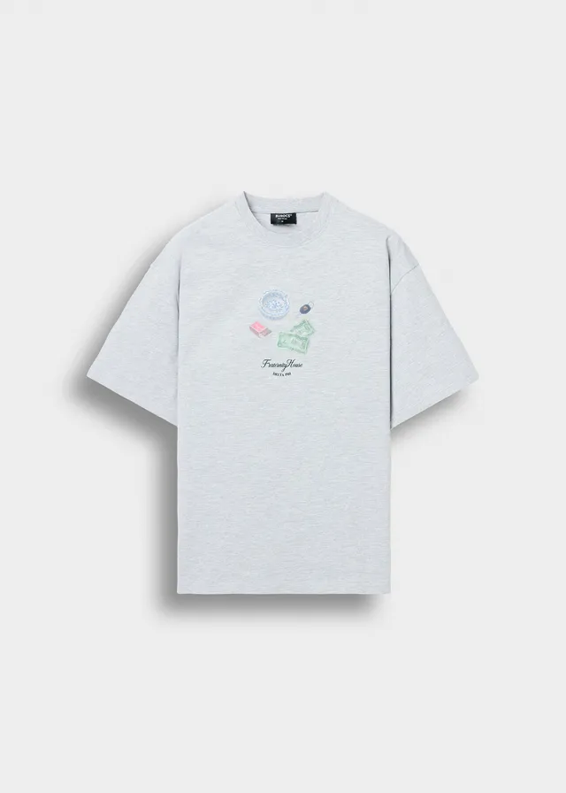 burocs-still-life-oversize-t-shirt-ash-grey-baumwolle image 1