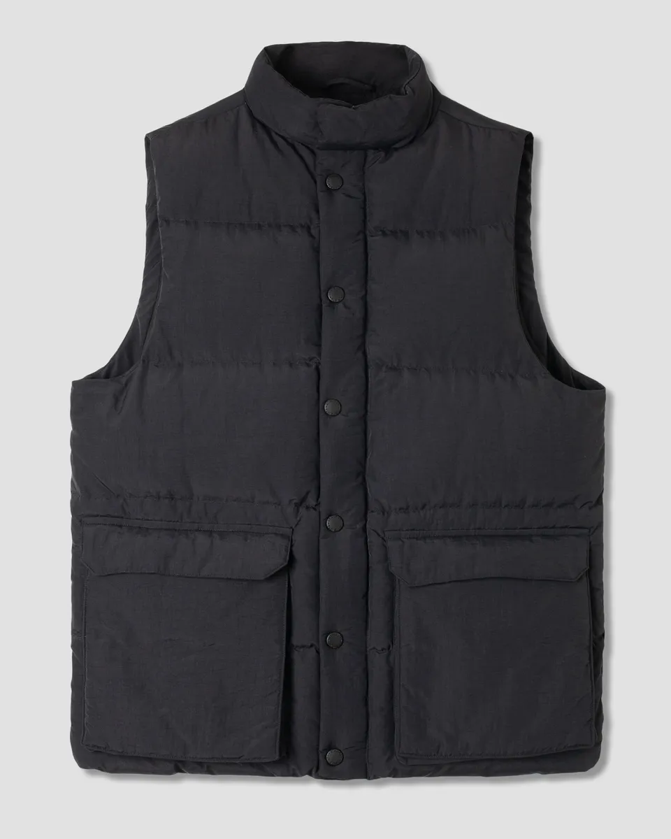stan-ray-down-vest-daunenweste-schwarz-wasserdicht image 1