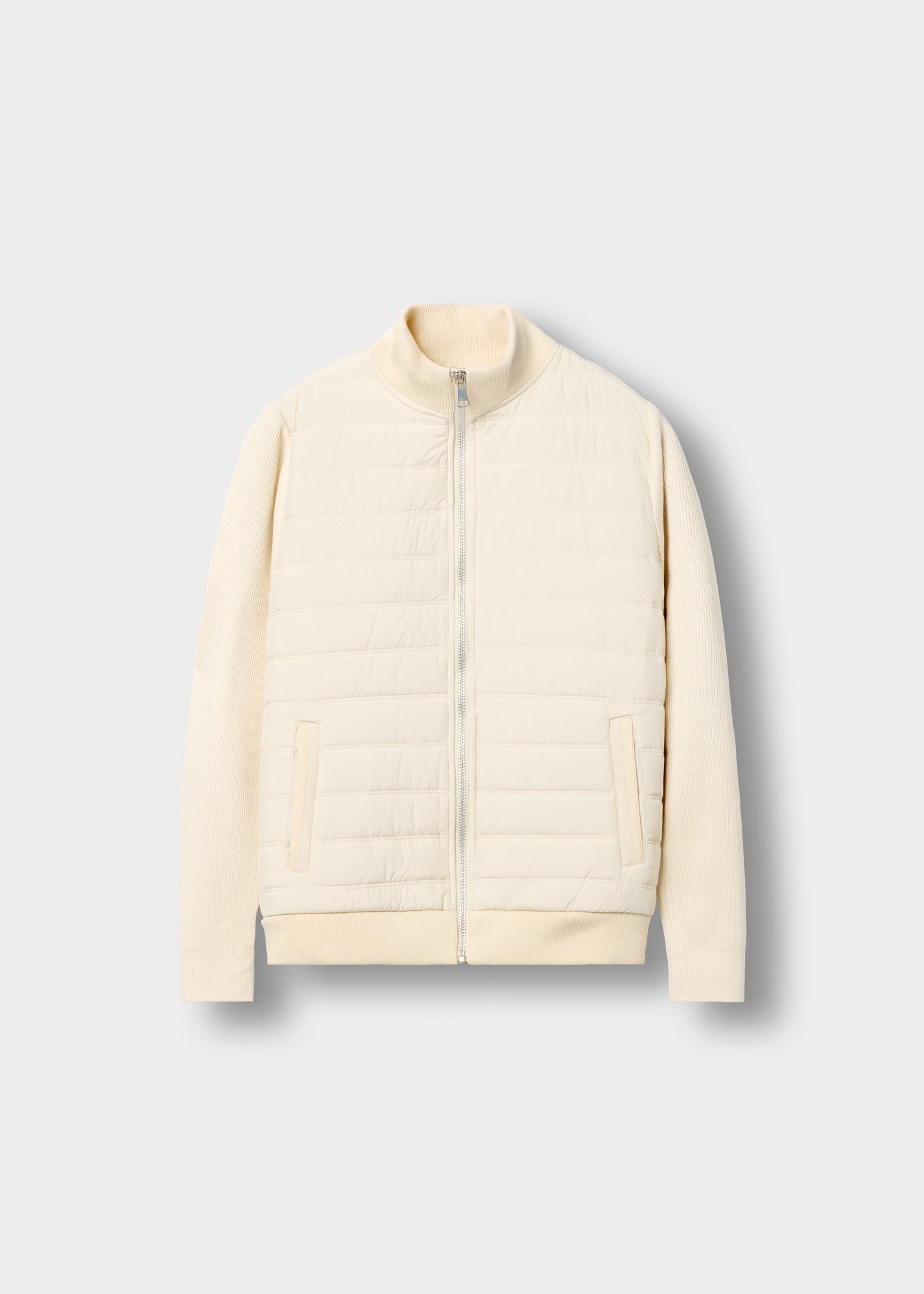 burocs-contrast-padded-jacket-jacke-off-white-stehkragen image 1