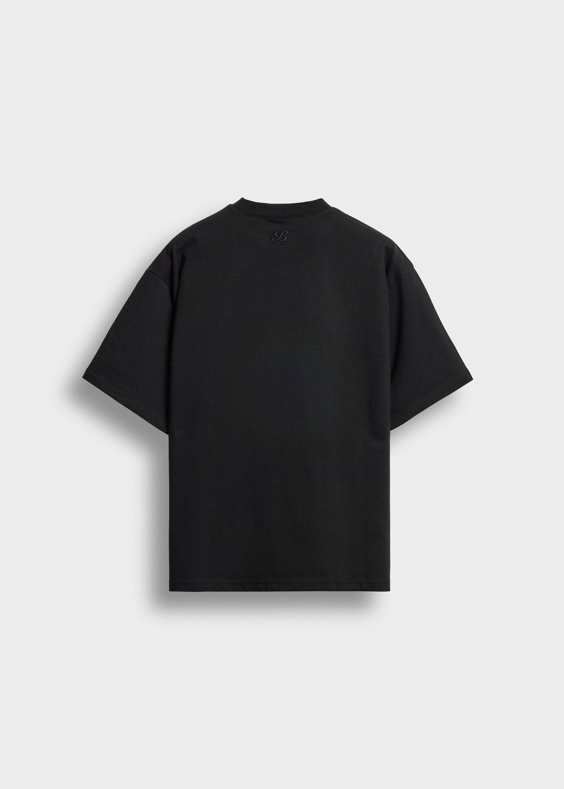 burocs-t-shirts-oversized-basic-t-shirt-black-stickerei image 2