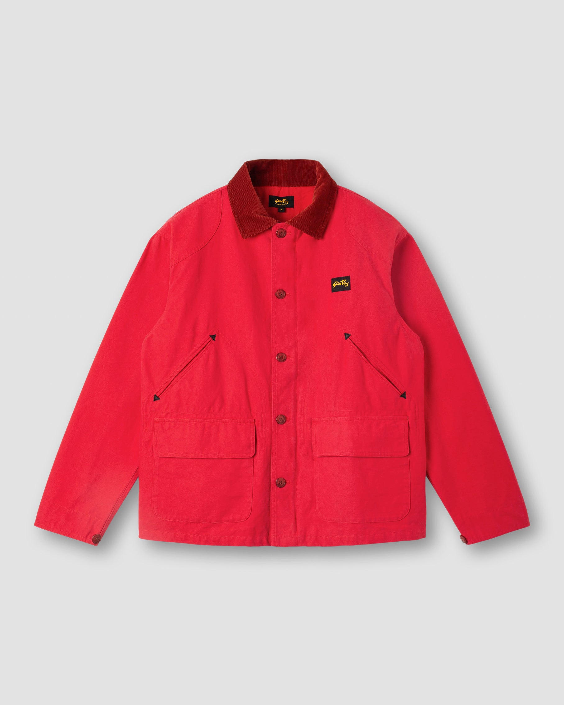 stan-ray-hunters-jacket-jacke-aged-red-half-panama-cord image 1