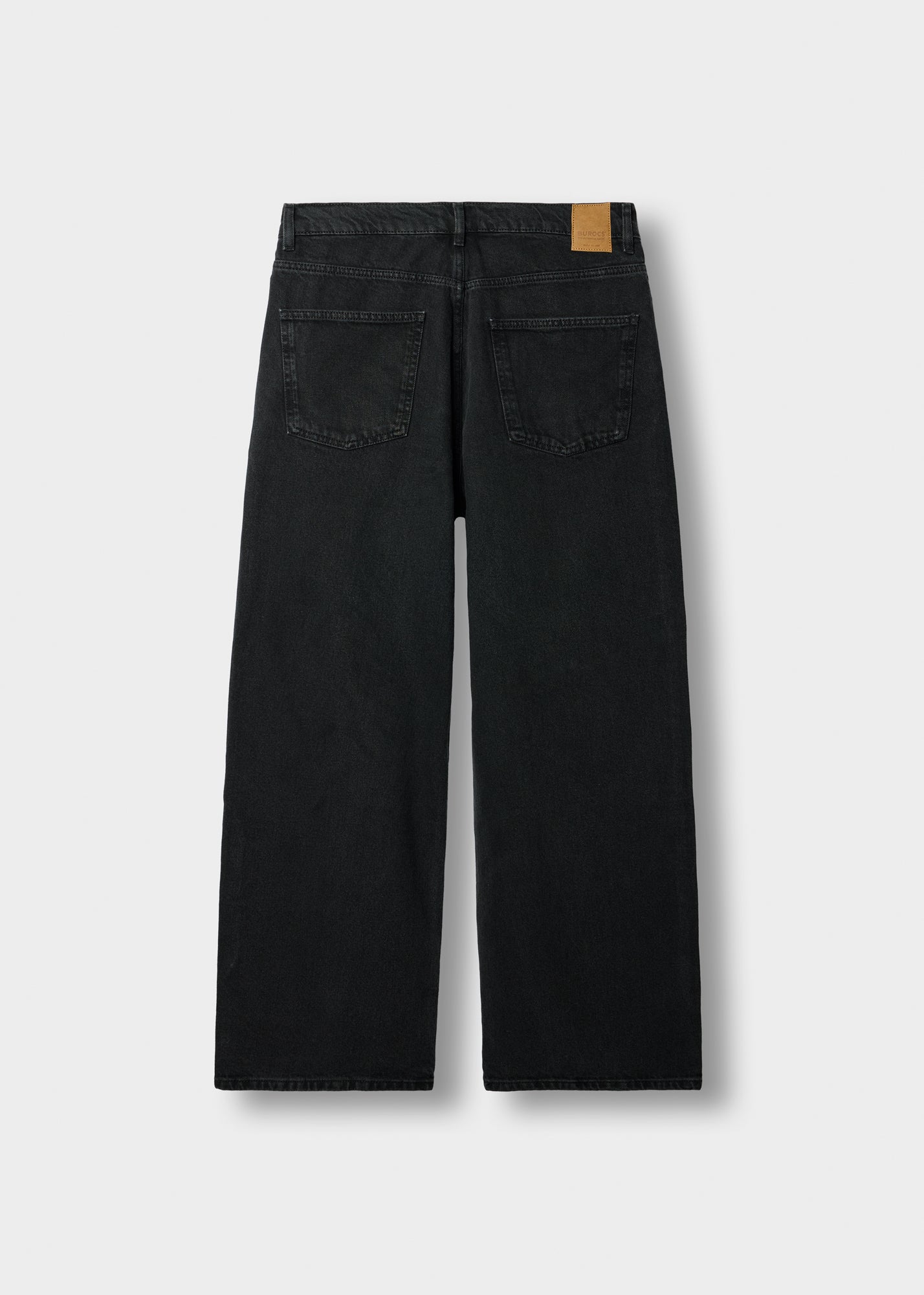 burocs-michael-wide-jeans-black-baggy-fit image 2