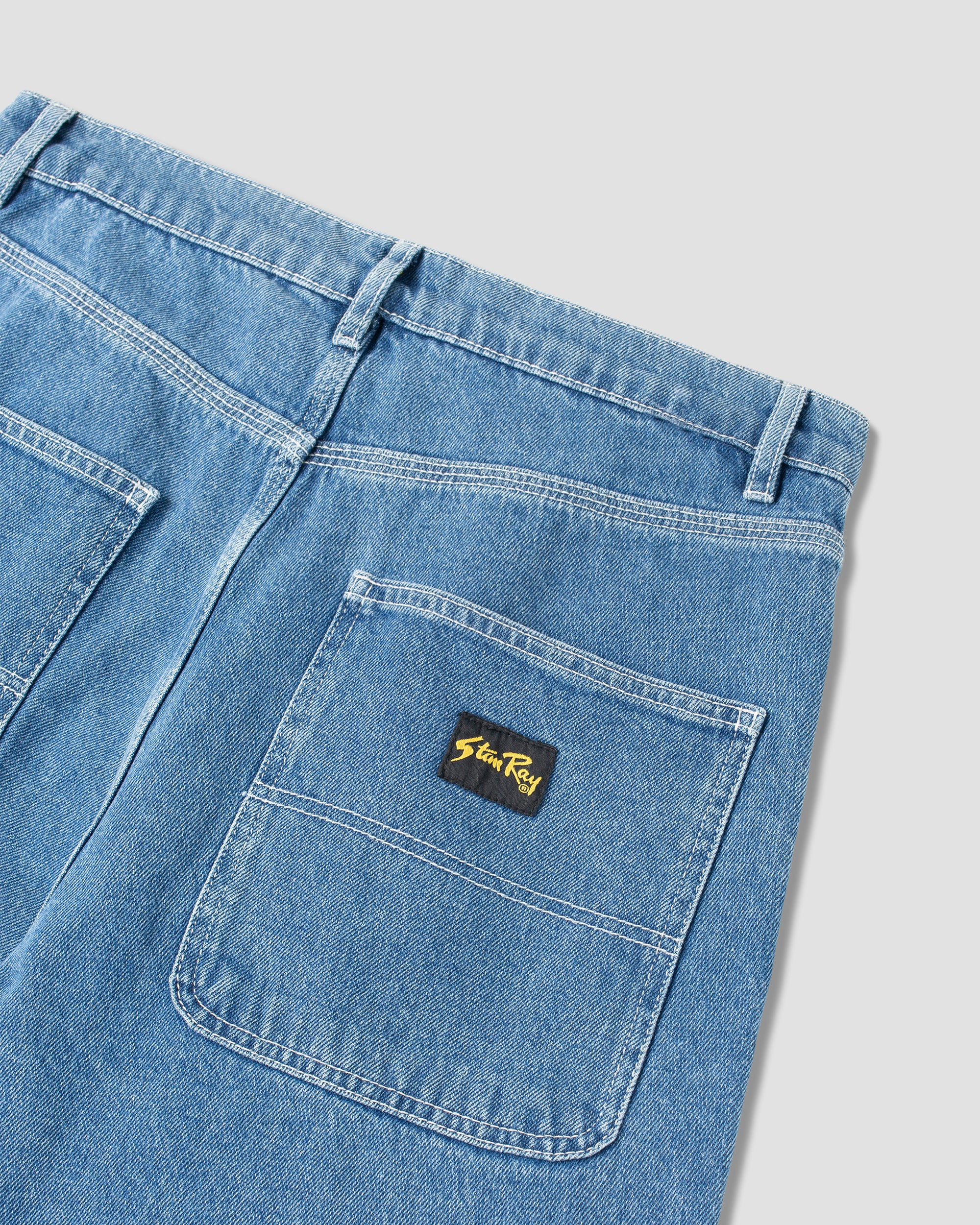 stan-ray-wide-5-short-shorts-mid-stone-denim image 4