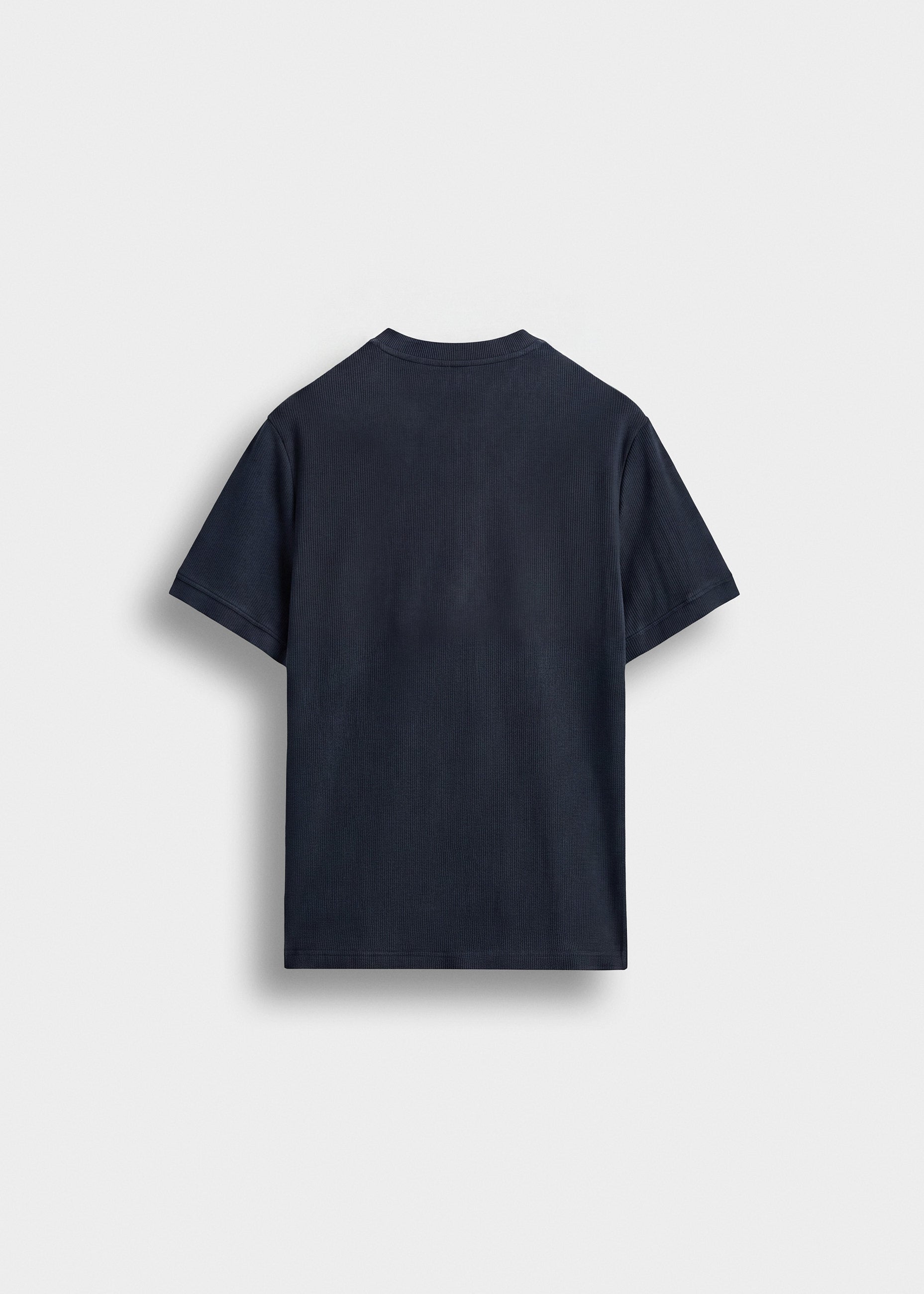 burocs-t-shirts-rib-henley-t-shirt-navy-slim-baumwolle image 2