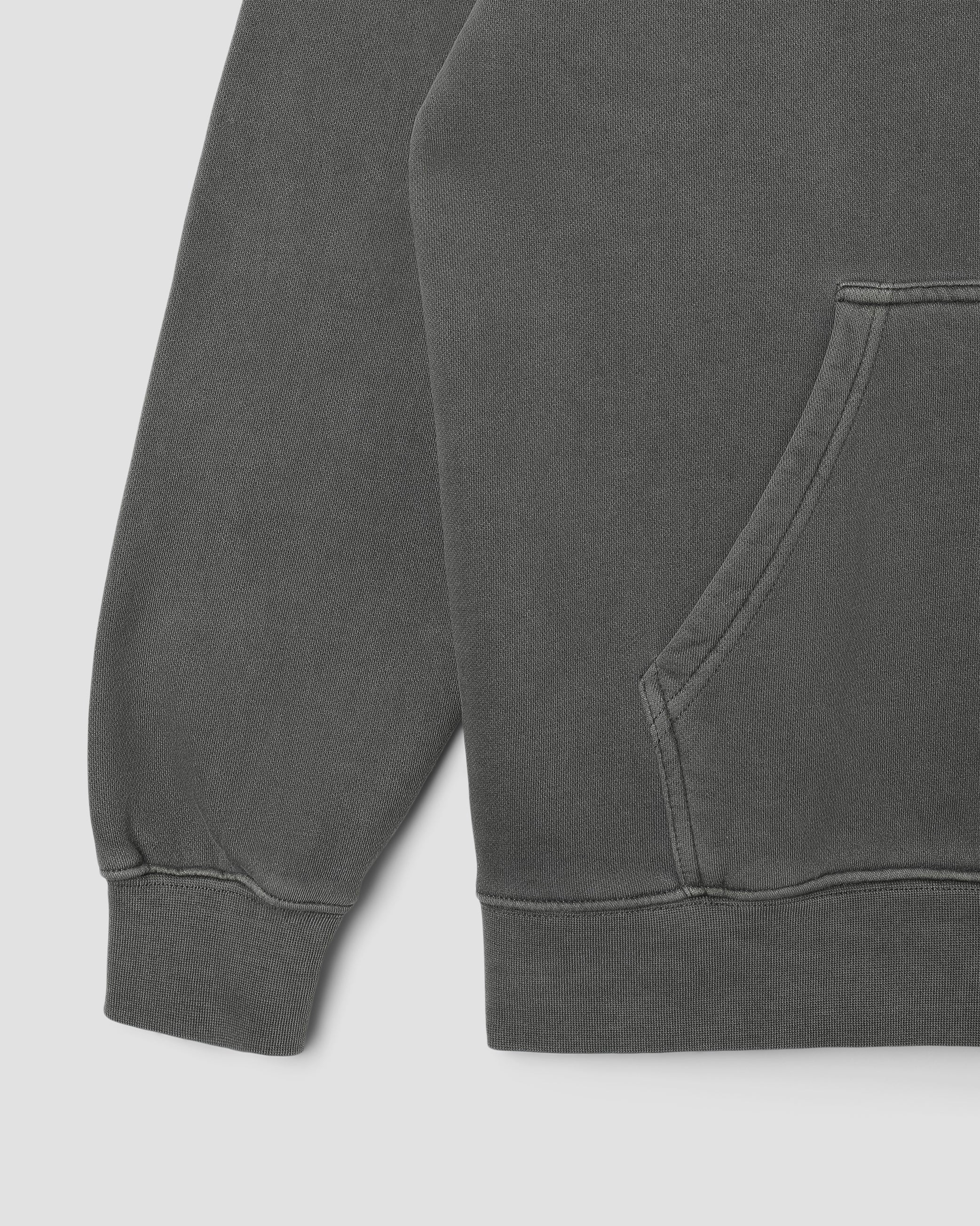 stan-ray-hoods-patch-hood-hoodie-washed-black-baumwolle image 4