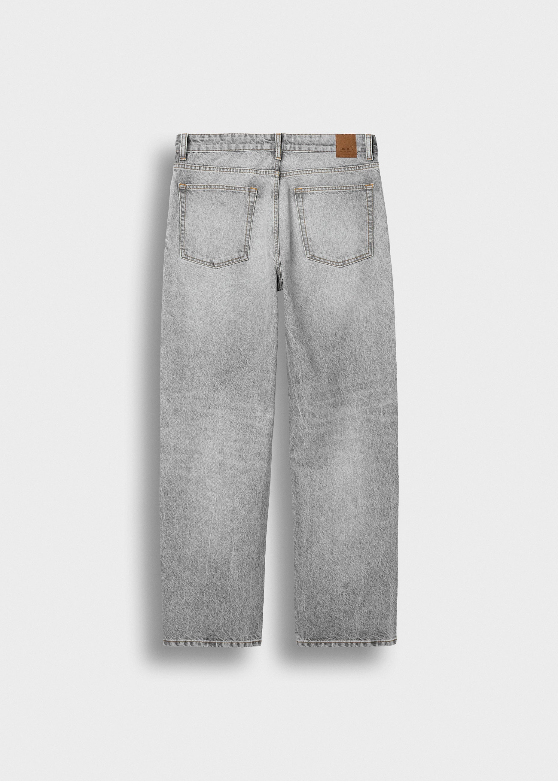 burocs-denim-vito-baggy-jeans-ash-fade-grey-baumwolle image 2