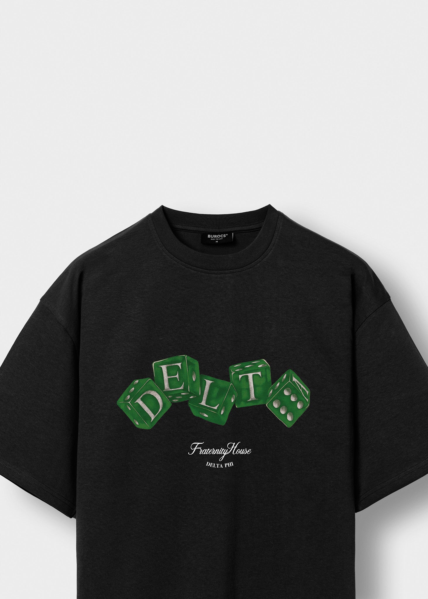 burocs-t-shirts-oversize-t-shirt-dice-shirt-black-print image 3