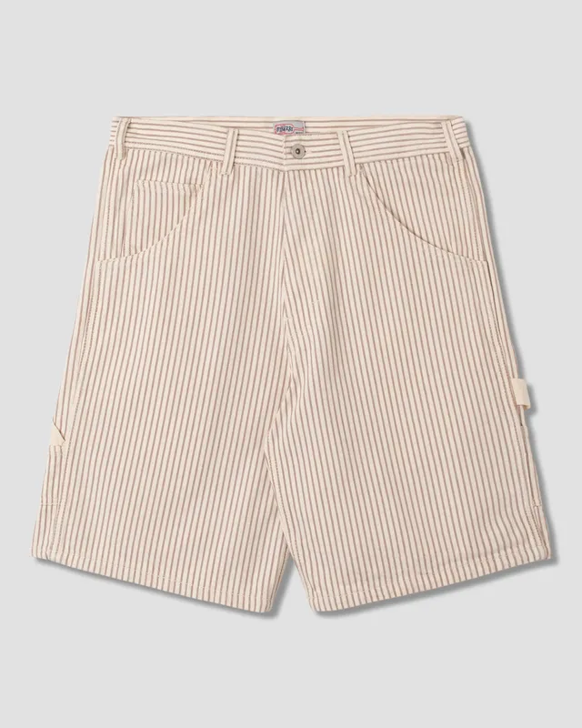 stan-ray-big-job-short-workwear-shorts-hickory-mix image 1