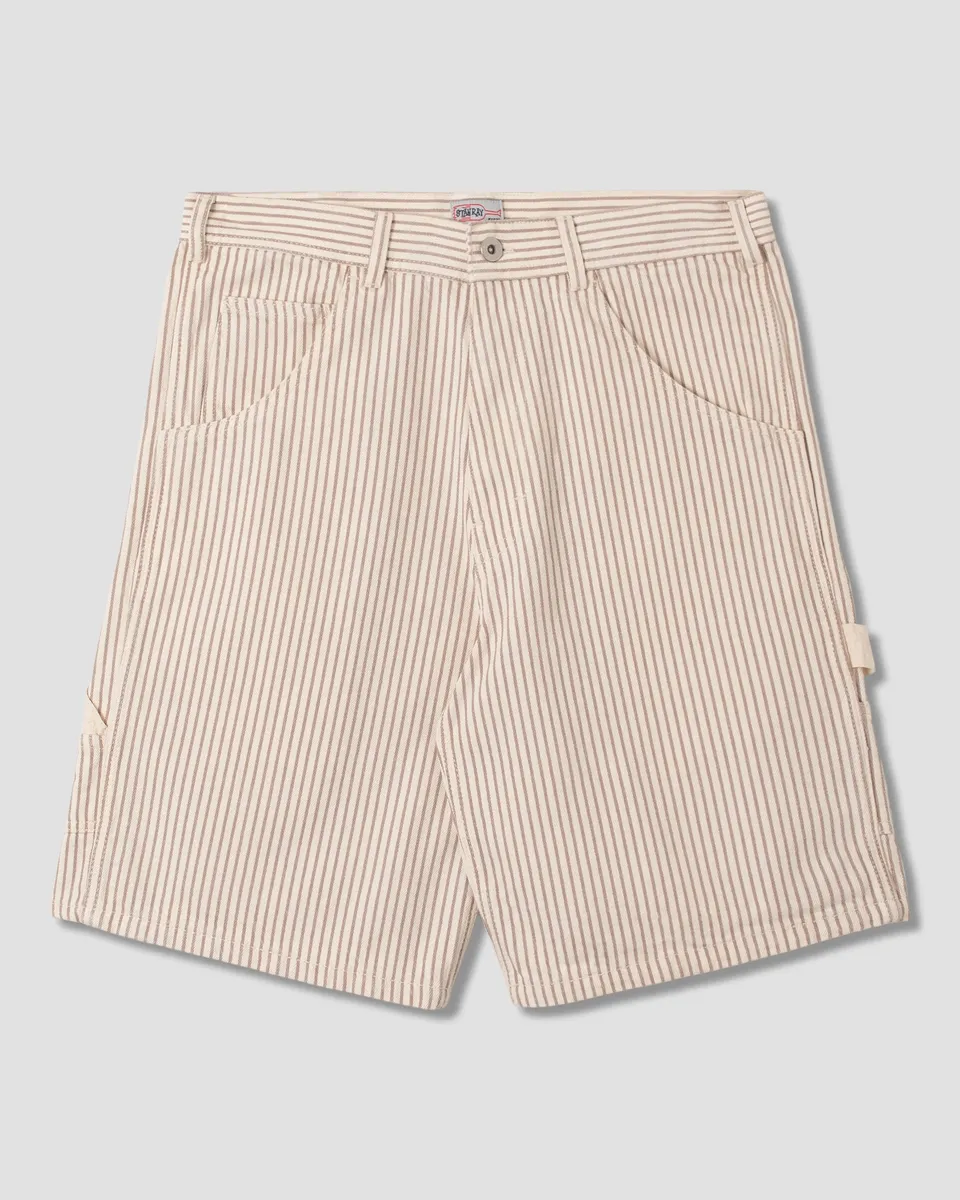 stan-ray-big-job-short-workwear-shorts-hickory-mix image 1
