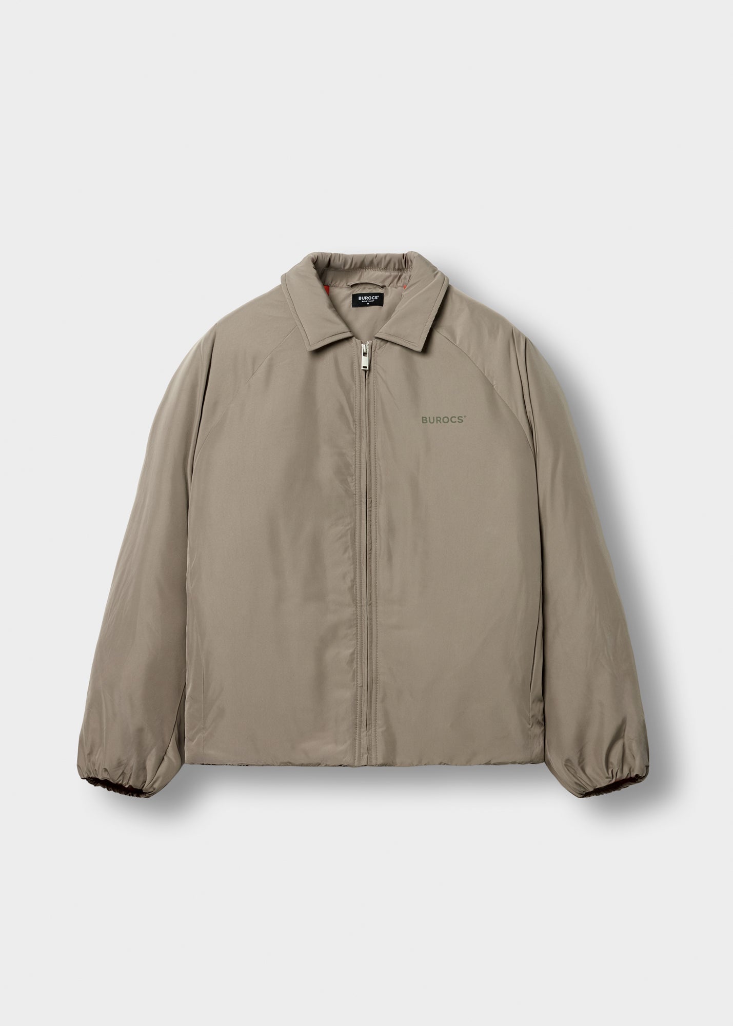 burocs-jackets-soft-padded-bomber-jacket-khaki-m image 1