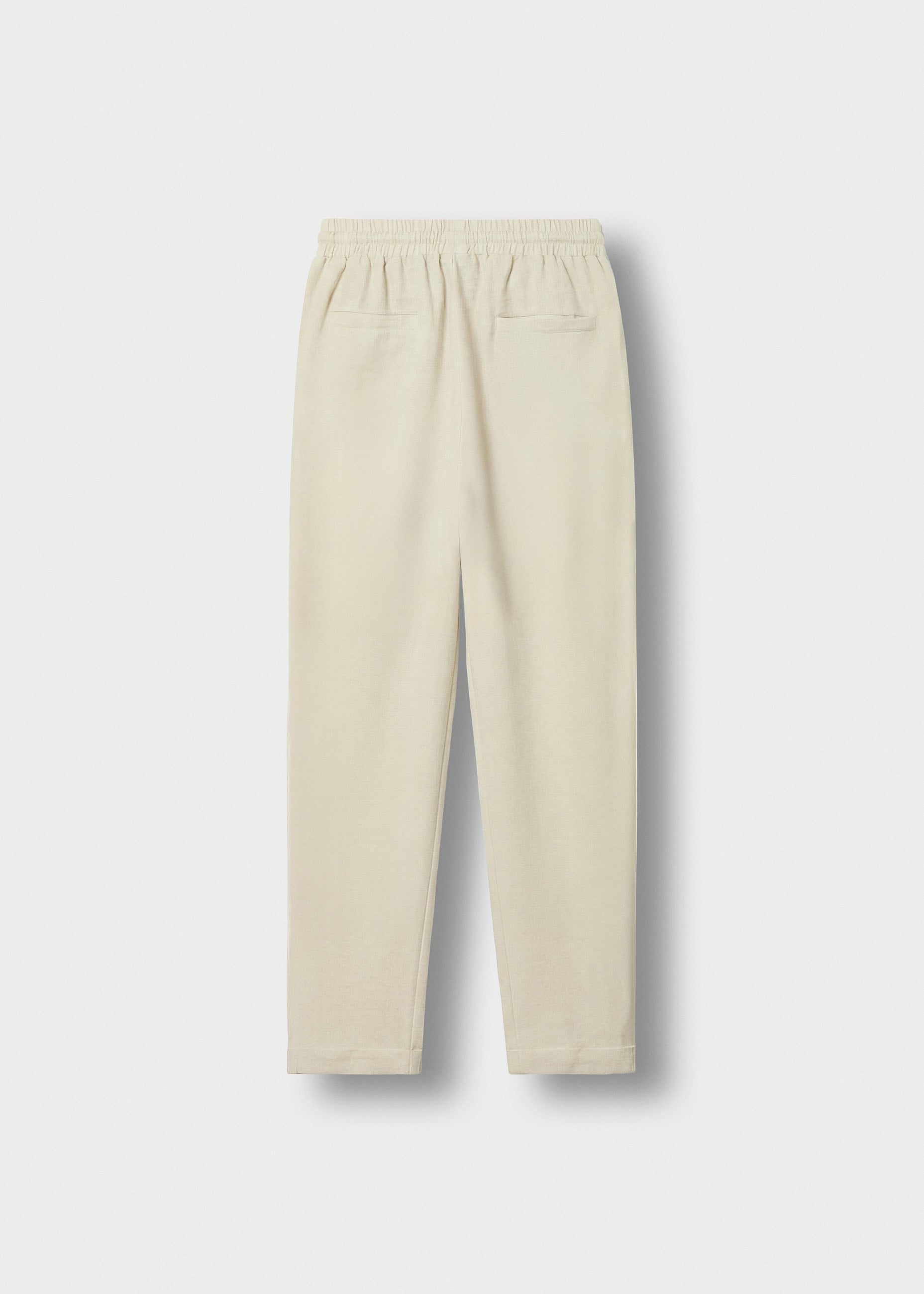 burocs-linen-look-pants-beige-regular-fit image 2