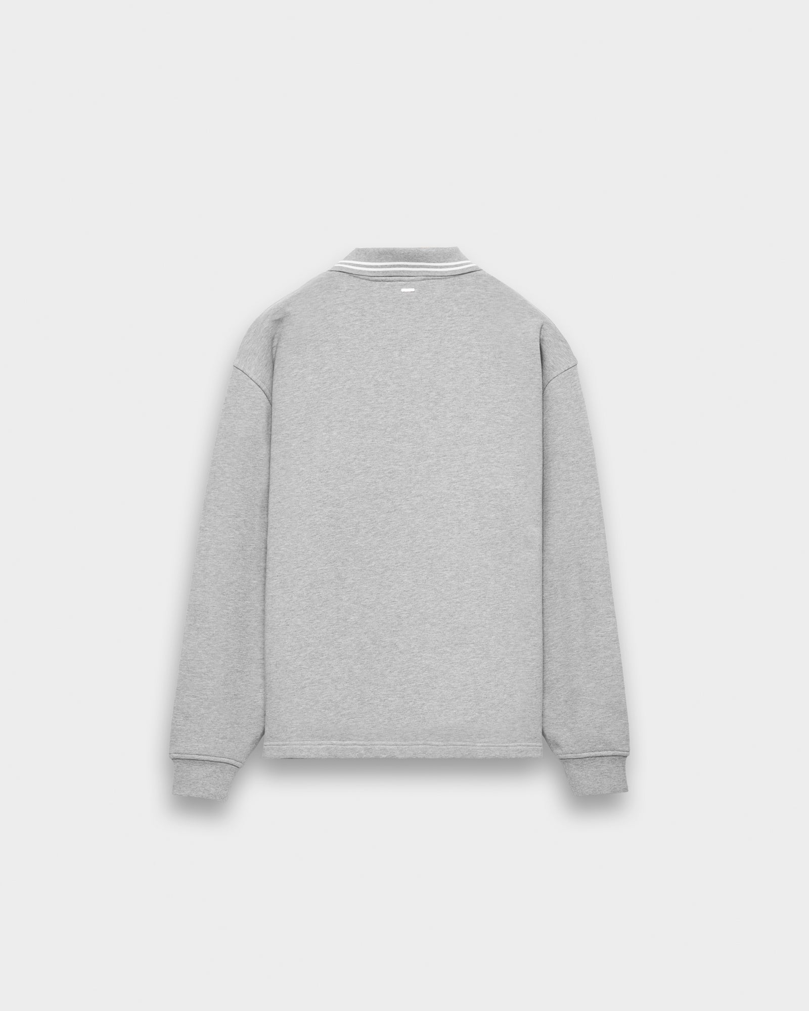 eightyfive-tops-heavy-polo-sweater-sporty-grey-regular image 2