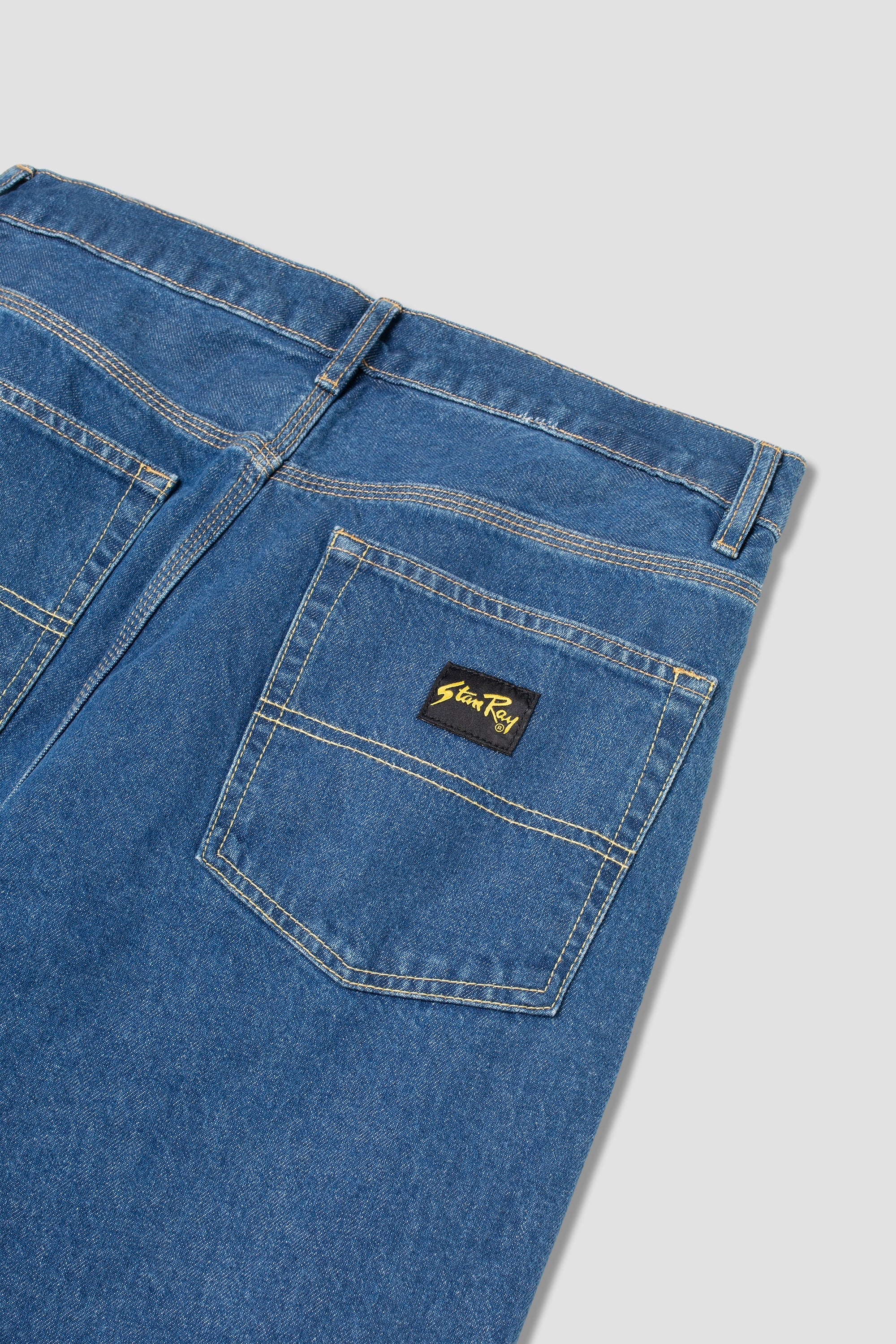 stan-ray-taper-5-jeans-mid-stonewash-denim-tapered-herren image 4