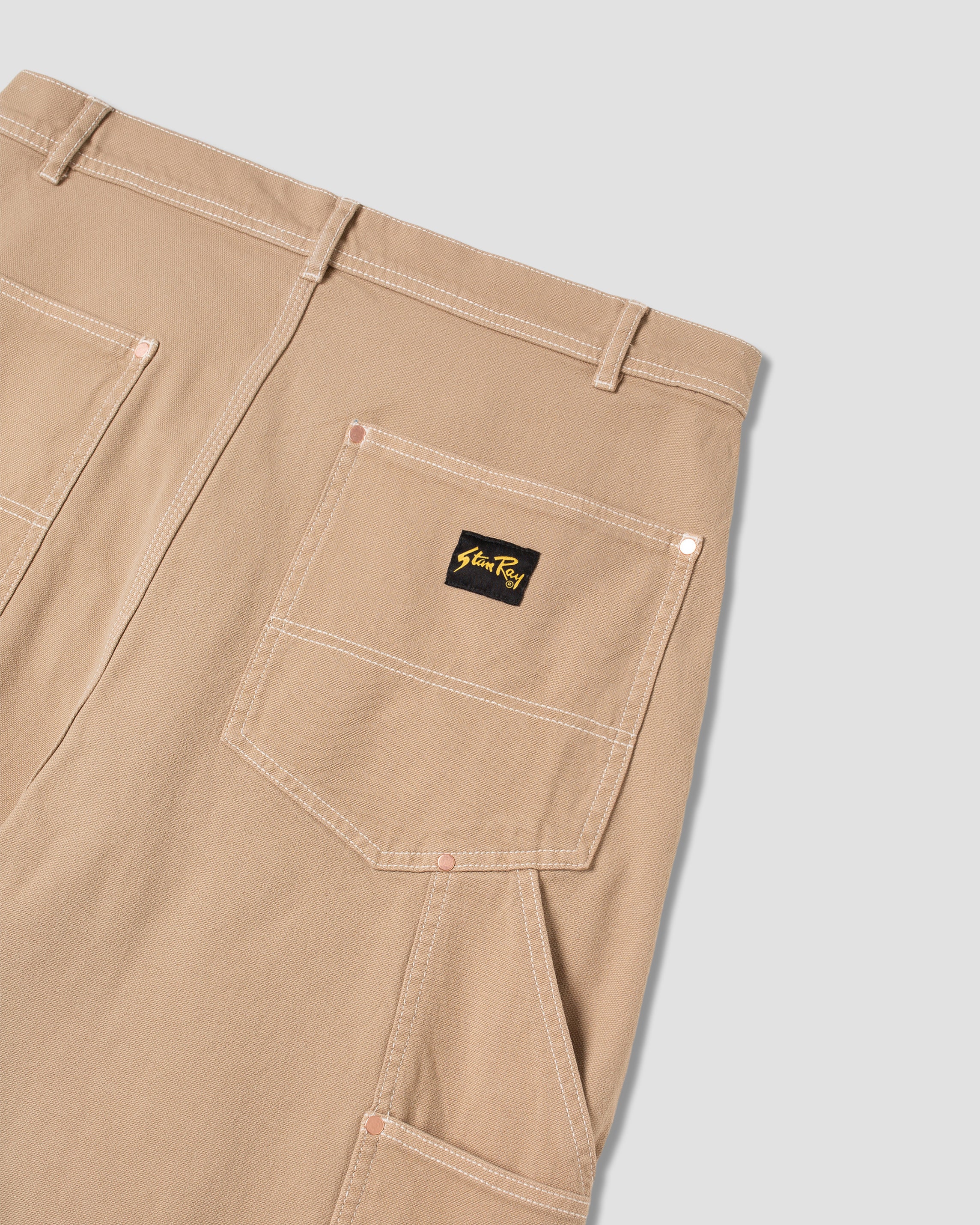 stan-ray-double-knee-short-canvas-khaki-duck-baumwolle image 7