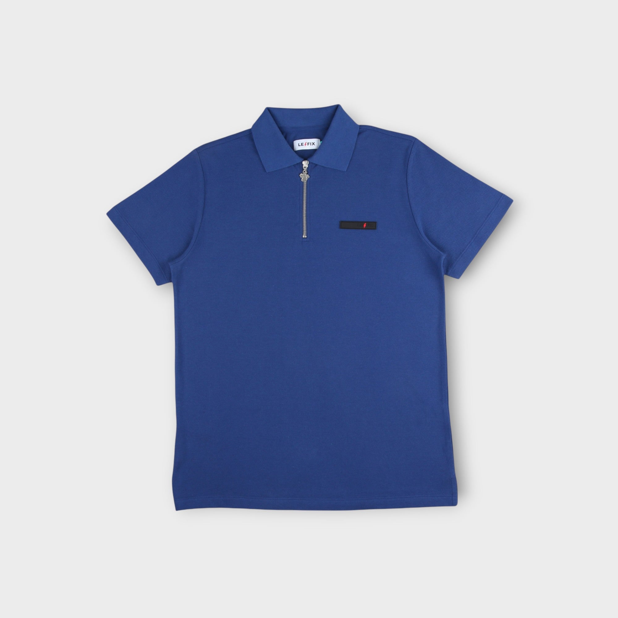 le-fix-eiffel-polo-poloshirt-blau-bio-baumwolle image 1