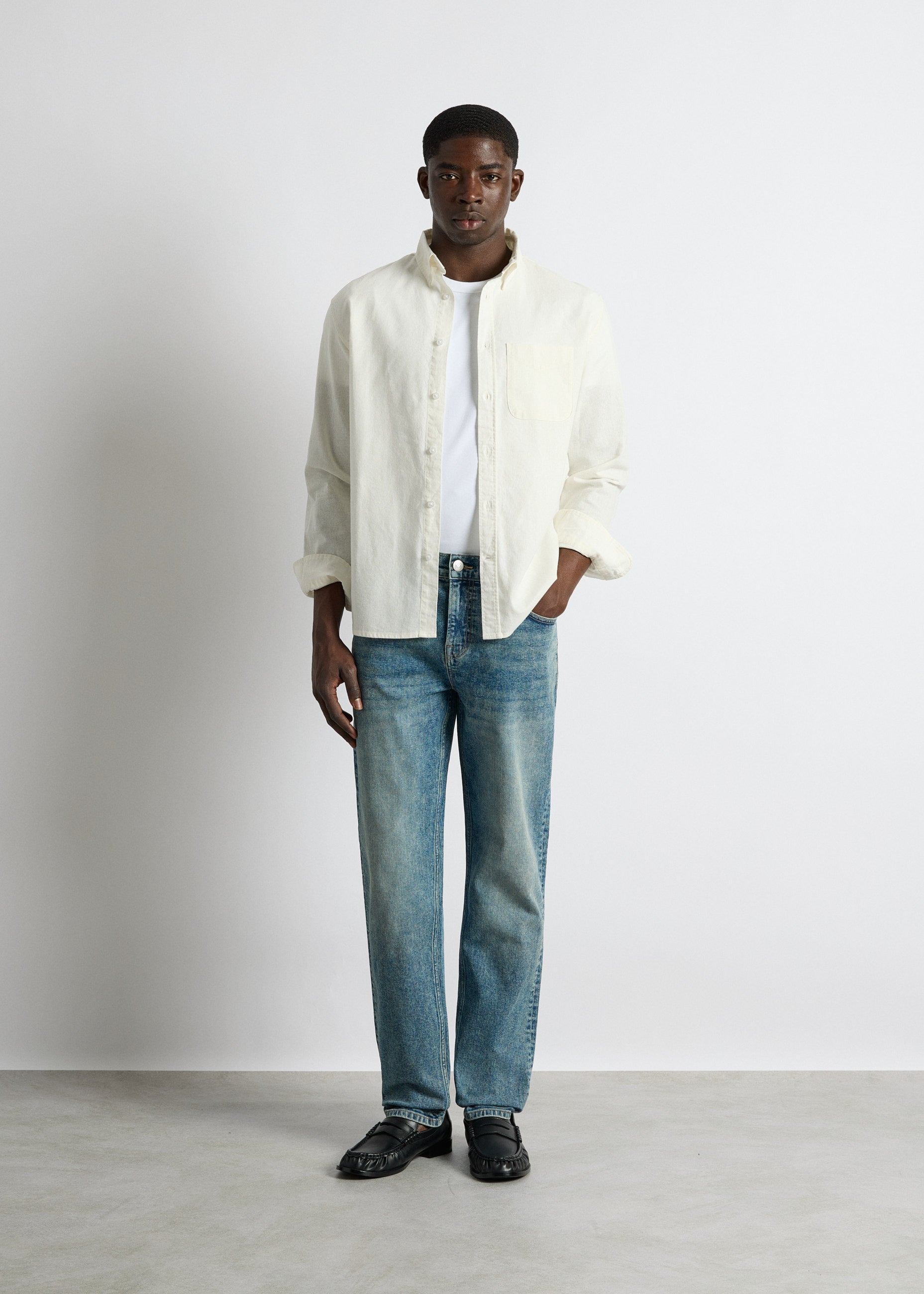 burocs-denim-rocco-slim-fit-jeans-washed-indigo-stretch image 5