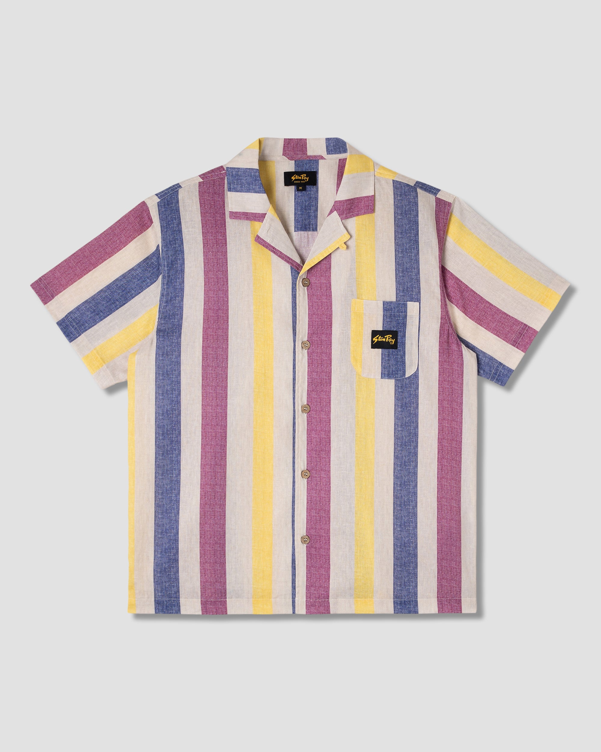 stan-ray-tour-shirt-multi-stripe-baumwollhemd-herren-entspannt image 1